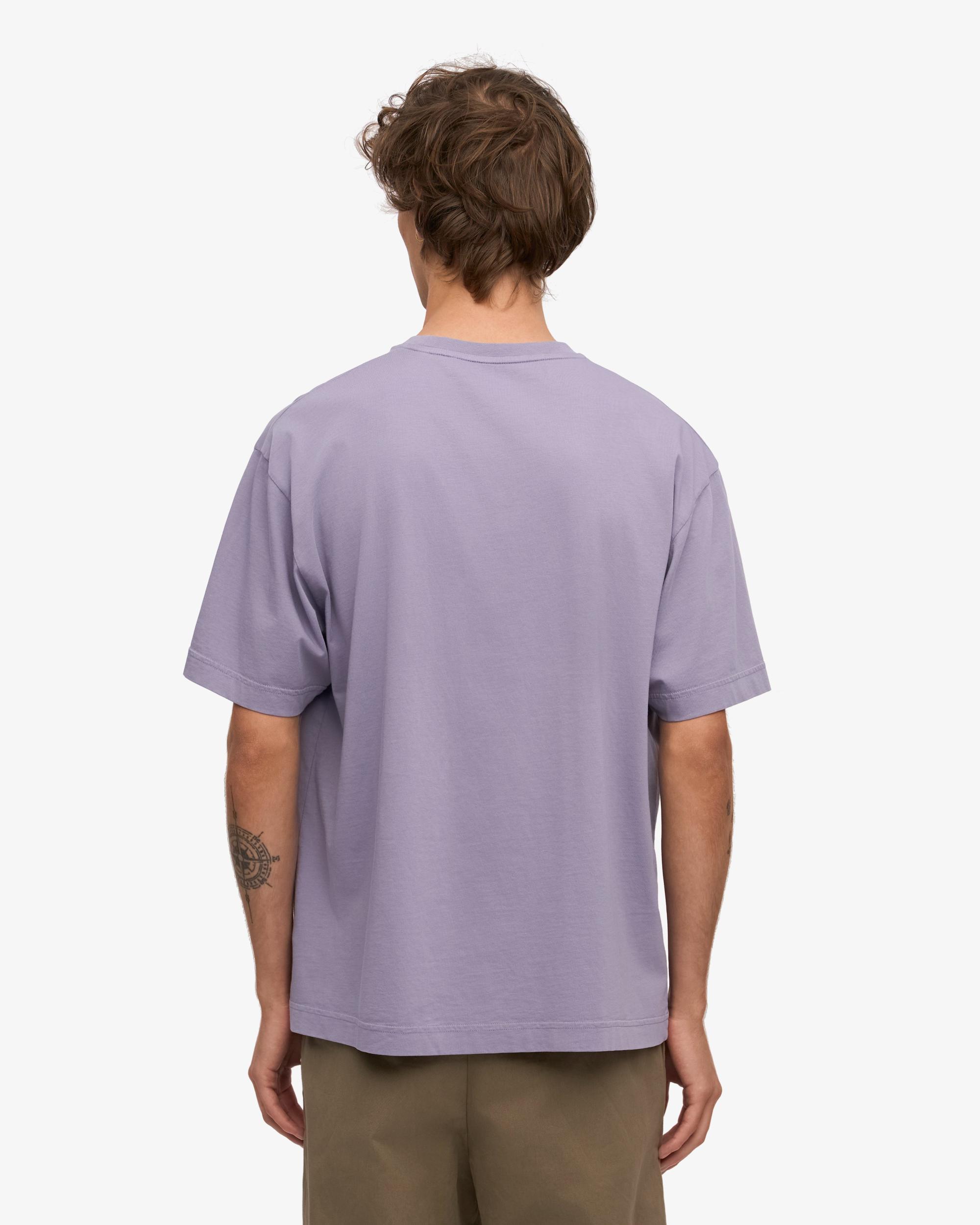 Oversized Organic T-Shirt - Purple Jade Product Image