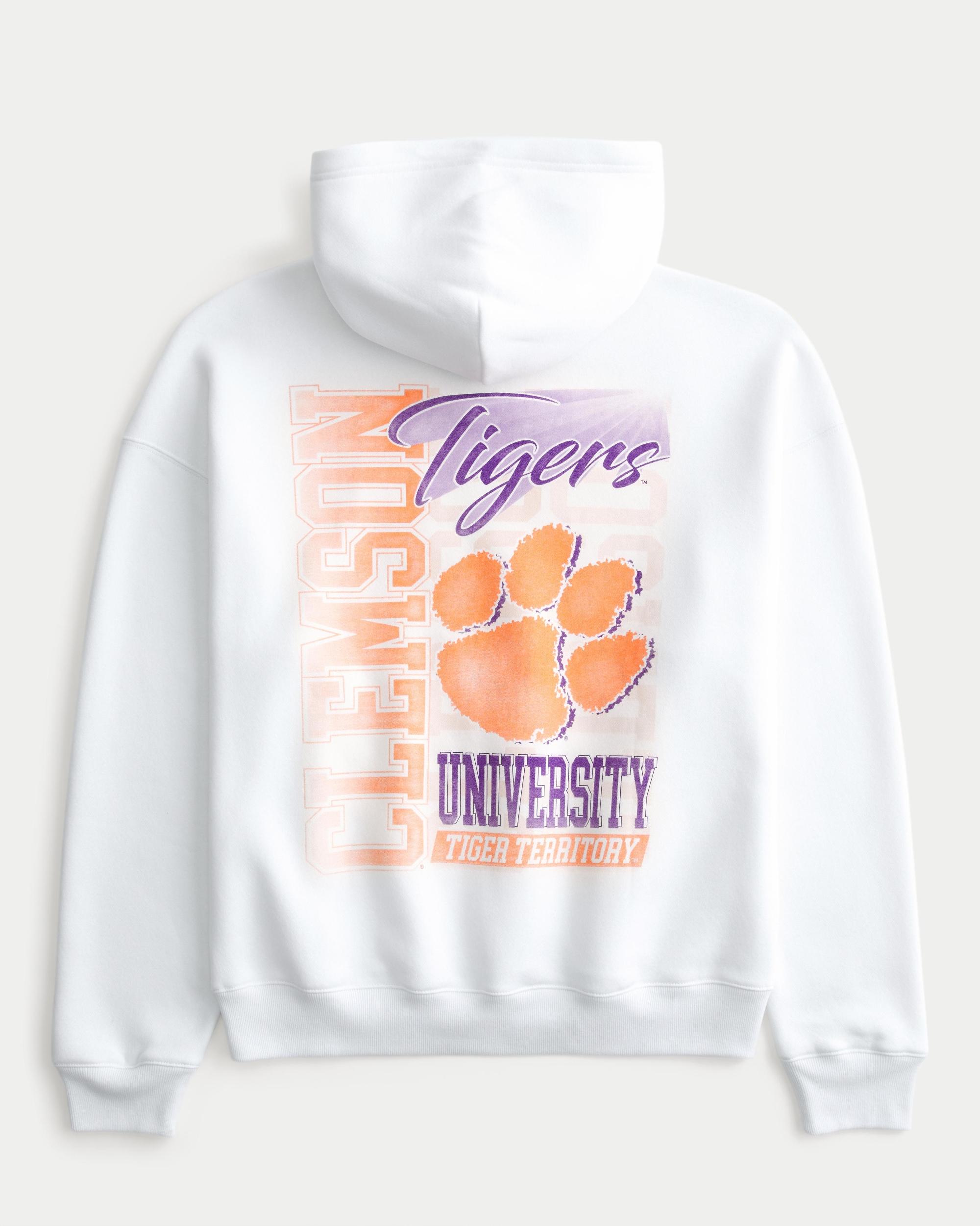 Boxy UConn Graphic Hoodie Product Image