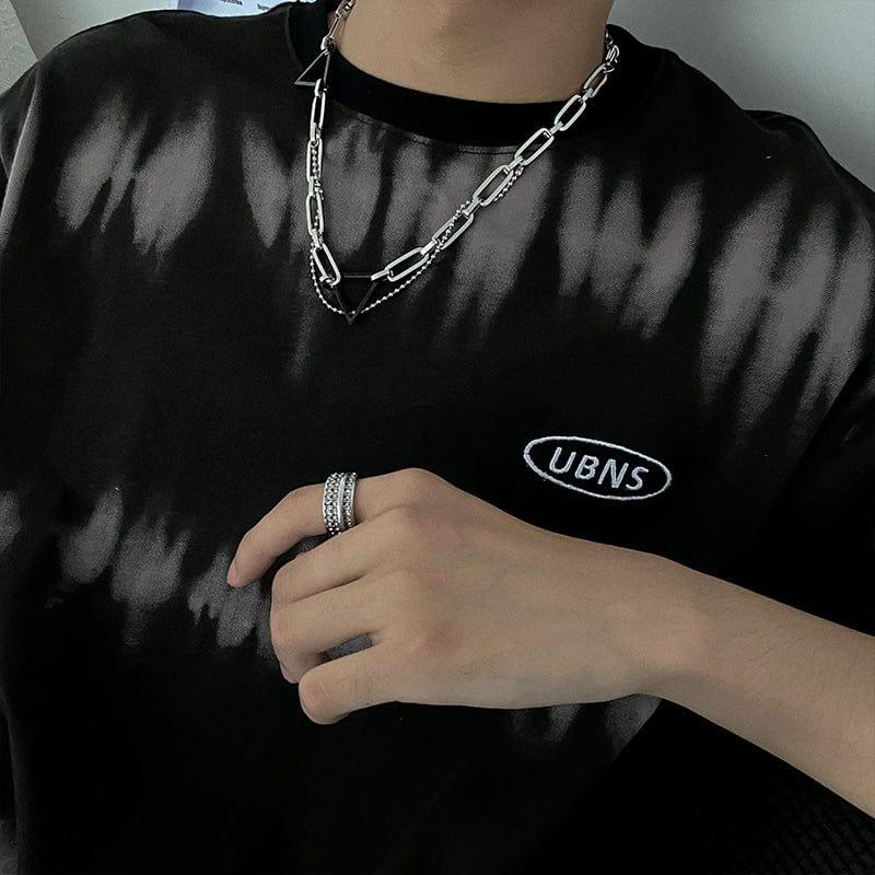 TRIANGLE CHAIN NECKLACE Product Image