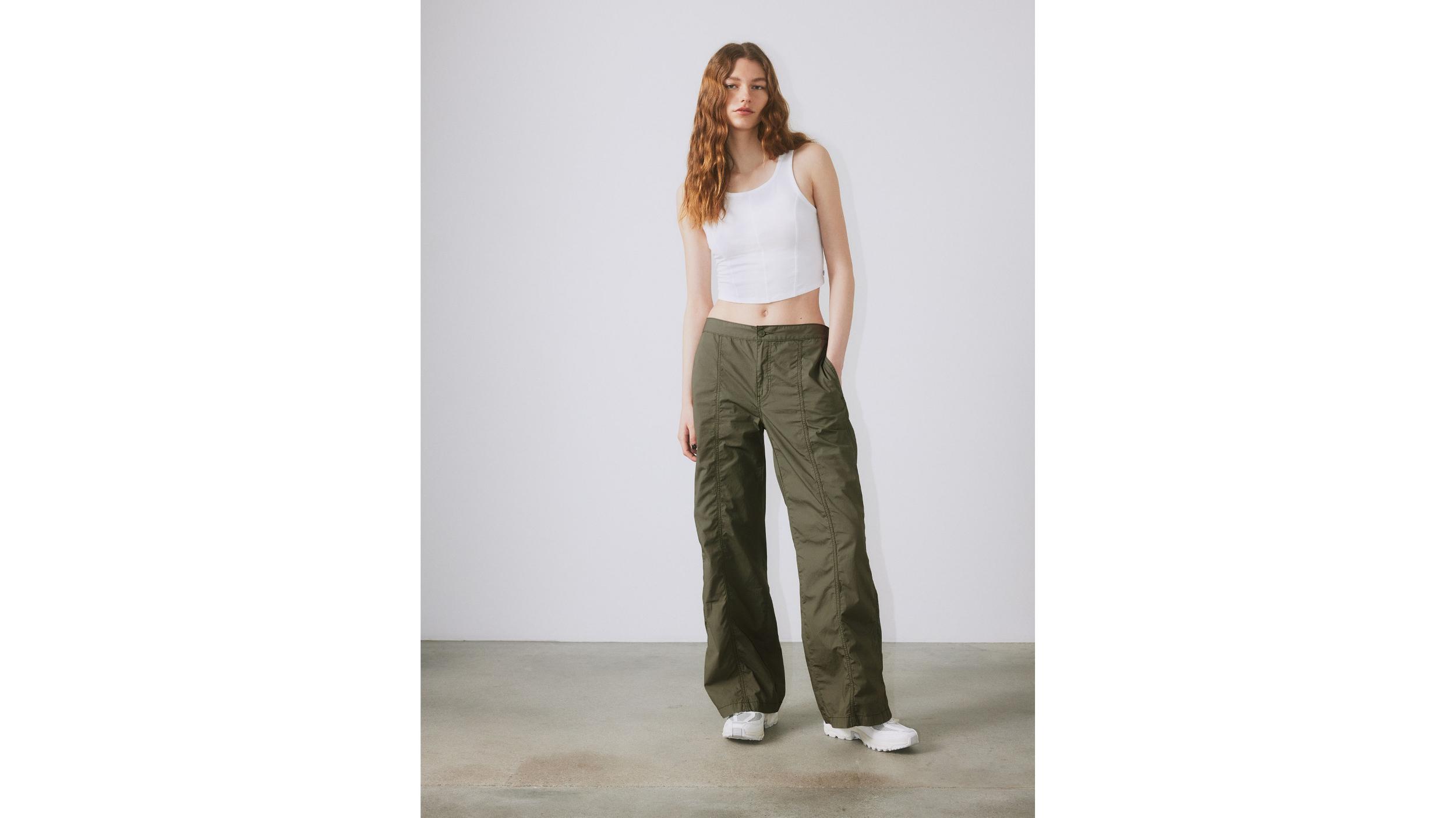 Baggy Parachute Women's Pants Product Image