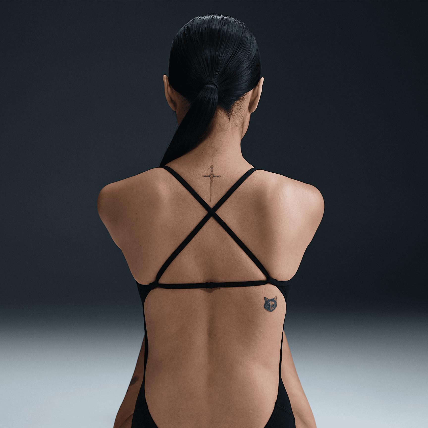 Nike Womens Swim HydraStrong Adjustable Crossback One-Piece | NESSF019-001 Product Image