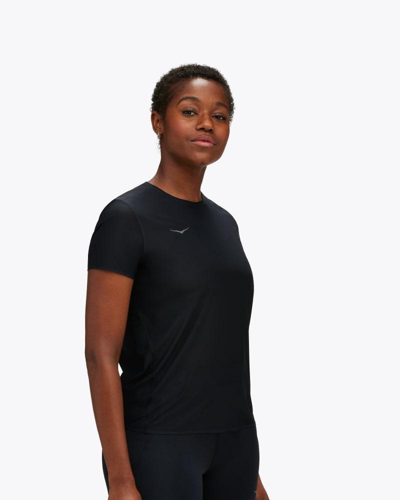 HOKA Womens Airolite Run Short Sleeve Shirt Product Image