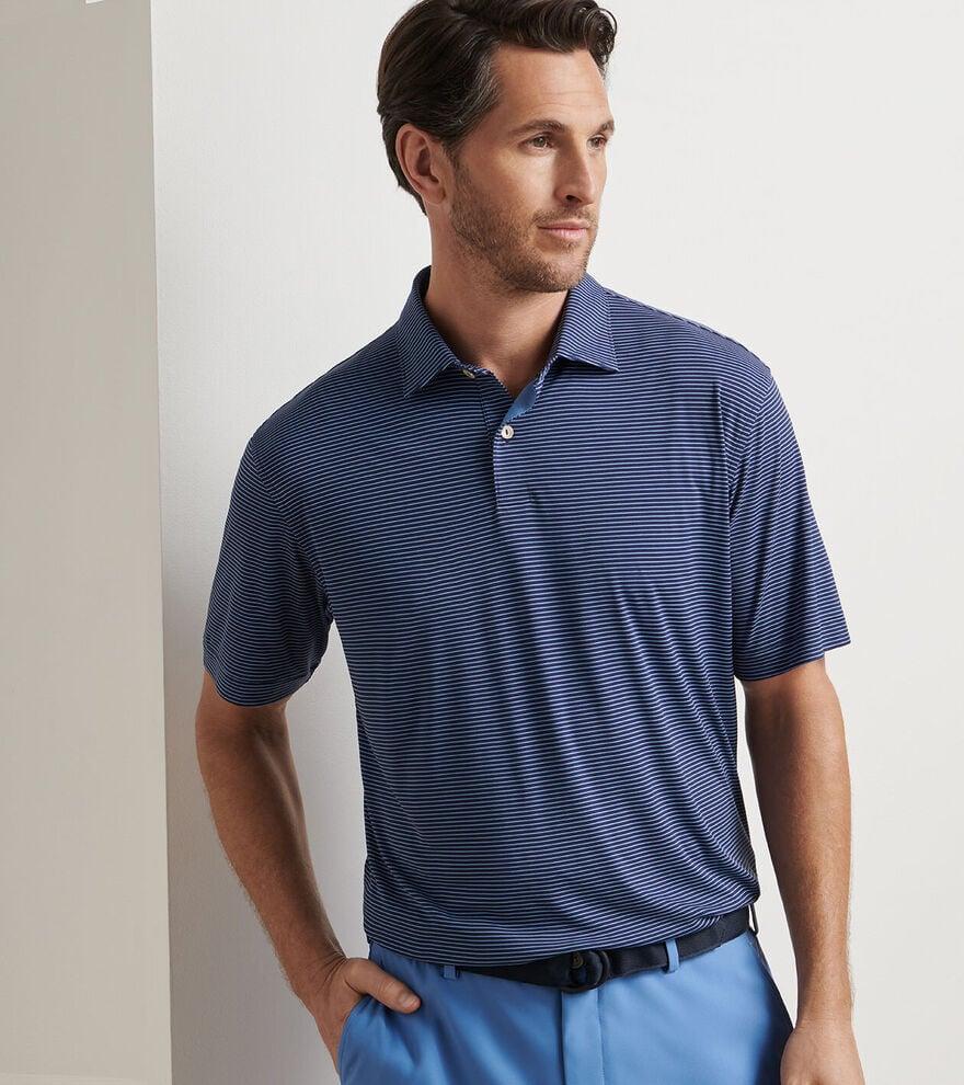 Featherweight Stripe Performance Polo Product Image