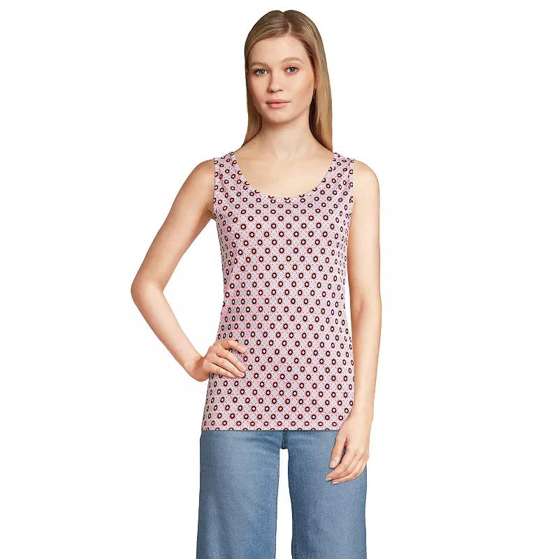 Women's Lands' End Cotton Tank Top,  Product Image