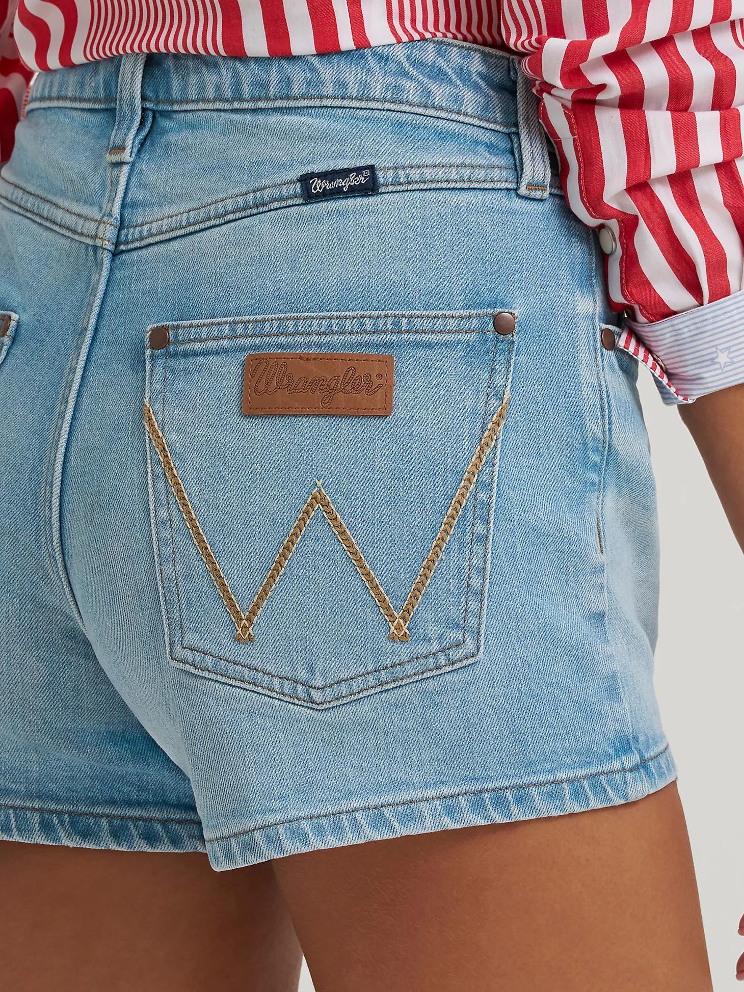 Women's Wrangler Retro® Mae Mid Rise Short | Women's SHORTS & SKIRTS | Wrangler® Product Image