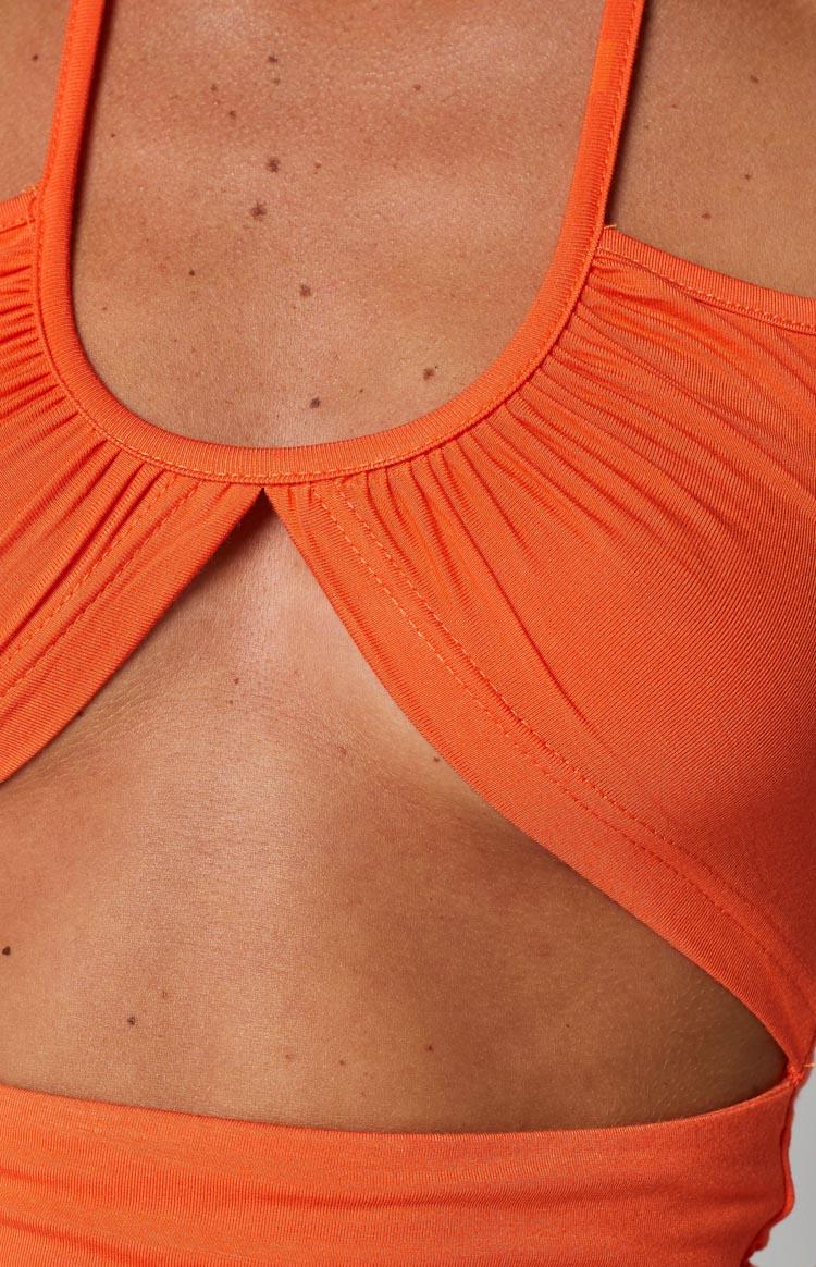 Scout Orange Crop Top Product Image