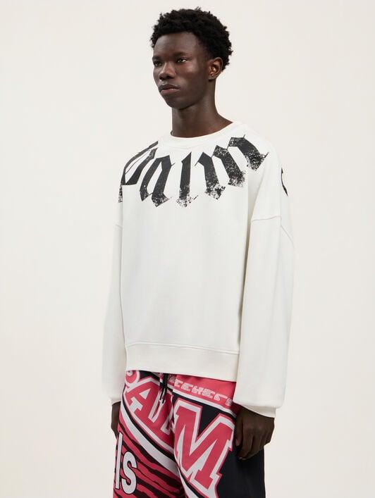 Big Neck Logo Loose Sweatshirt Product Image
