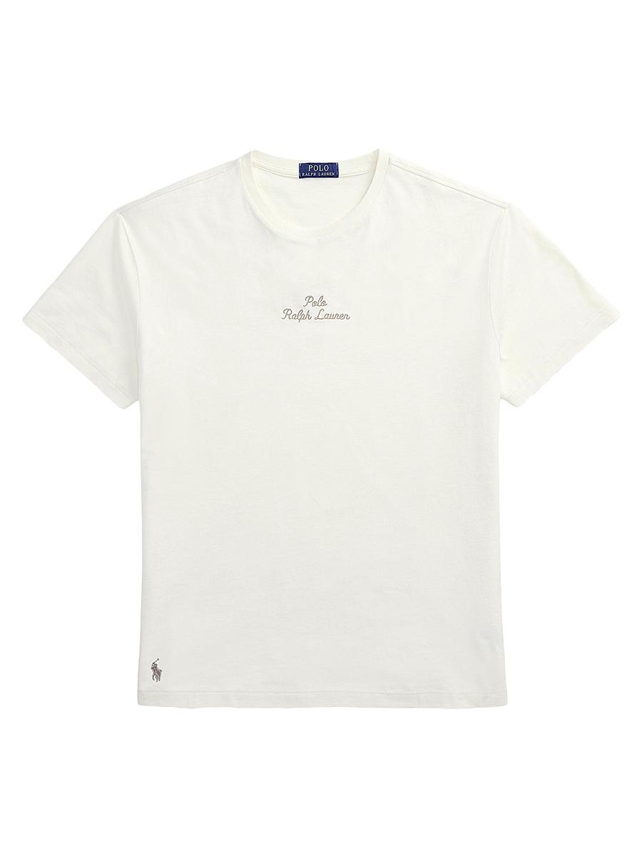 Mens Classic Fit Logo Jersey T-Shirt Product Image