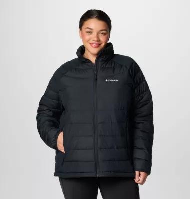 Columbia Womens Powder Lite II Full Zip Jacket - Plus Size- Product Image
