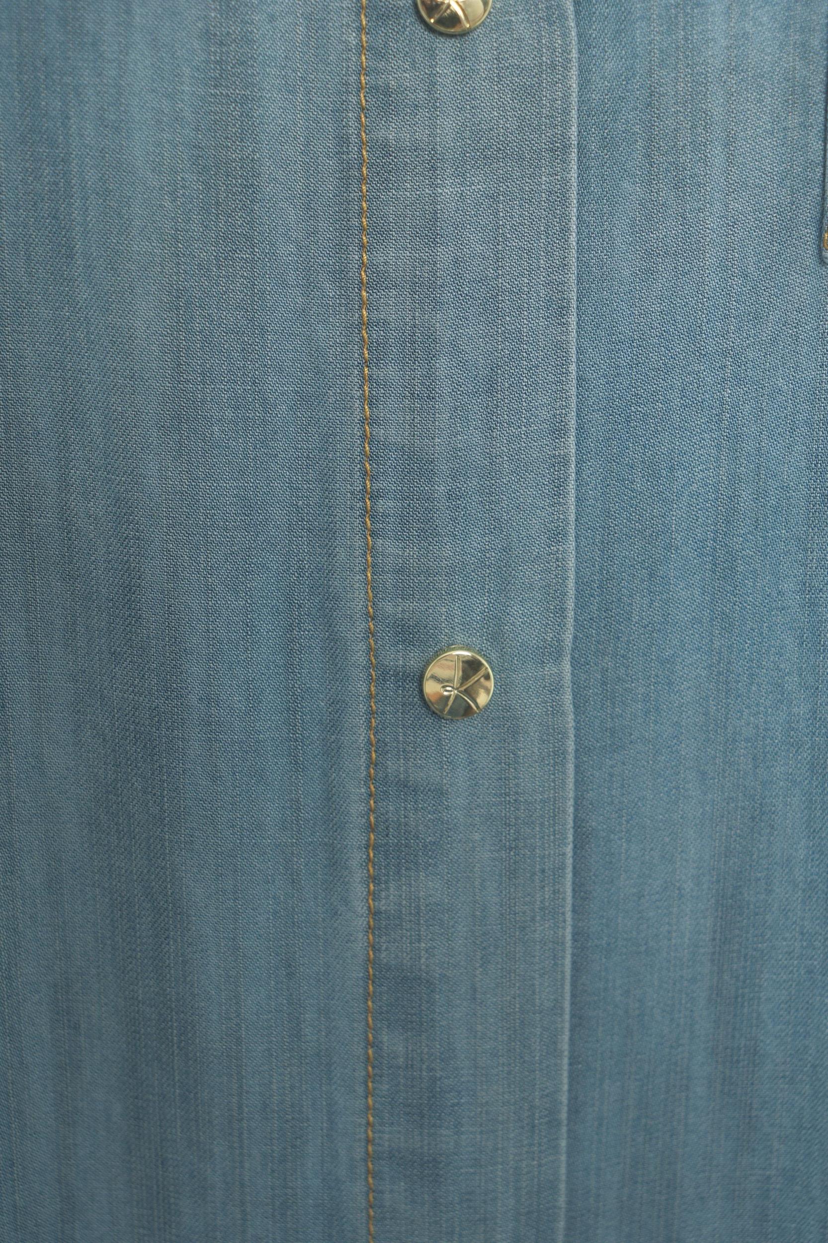 Lyocell denim shirt Product Image
