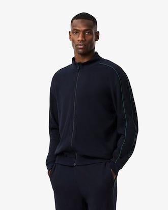 Zip-Up Lounge Sweatshirt Product Image