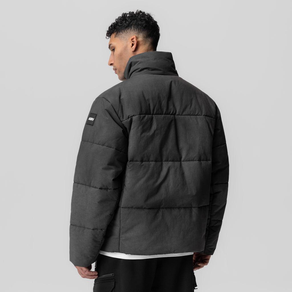 0900. PrimaLoft® Weather-Ready Puffer Jacket - Black "Wave Dye" Product Image