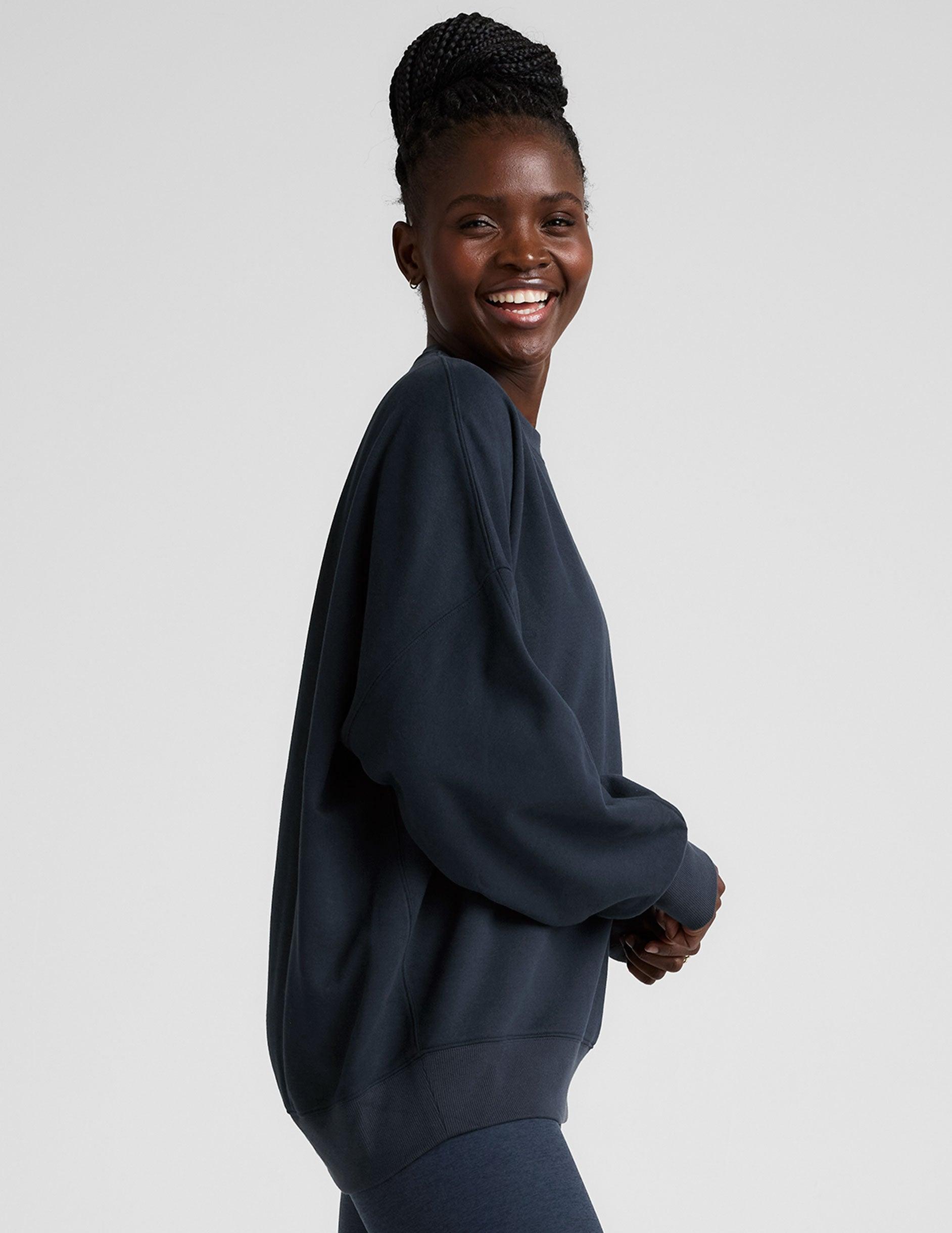 LuxeFleece Oversized Sweatshirt Product Image