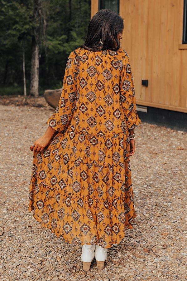 Stay Encouraged Midi Dress Product Image