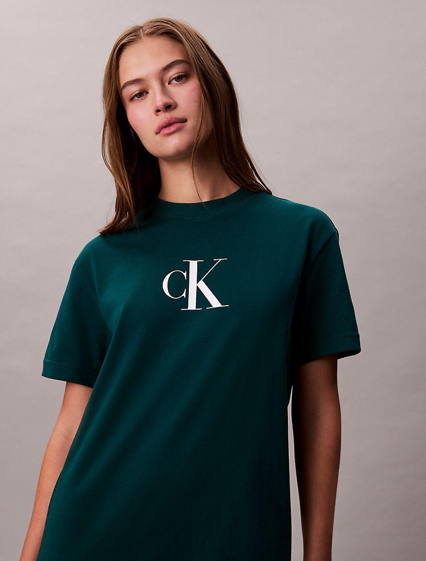 Monogram Logo Jersey T-Shirt Dress Product Image