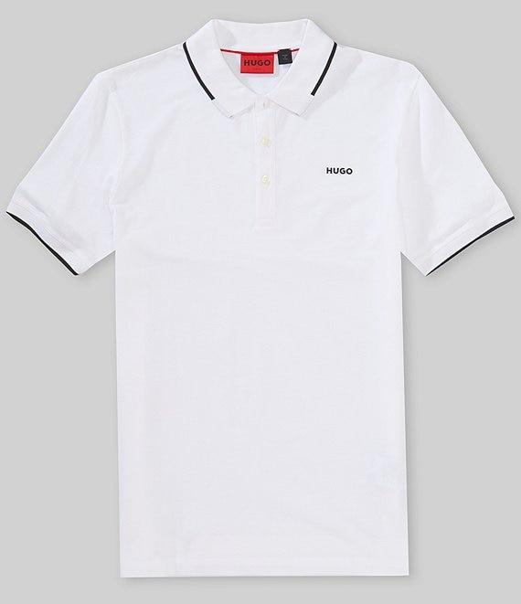 Hugo Boss BOSS Slim Fit Dinoso 222 Stretch Pique Short Sleeve Polo Shirt Product Image