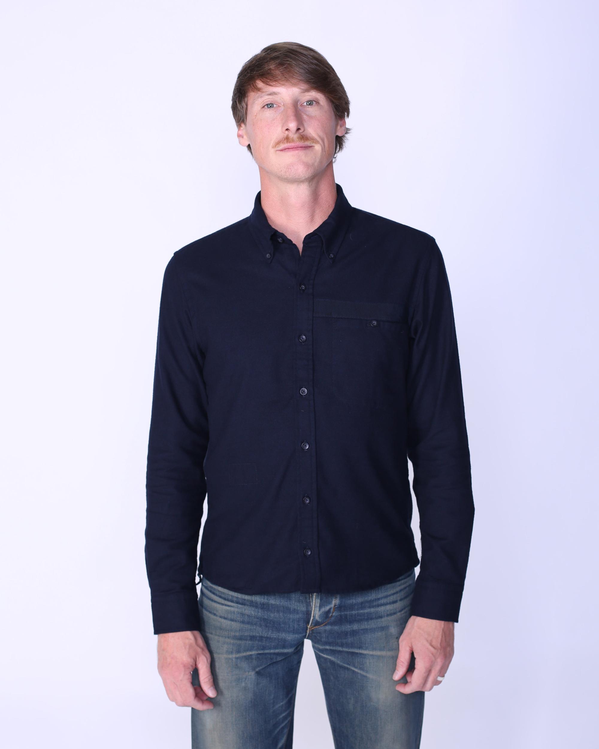 Oxford | Brushed Twill Ink Male Product Image