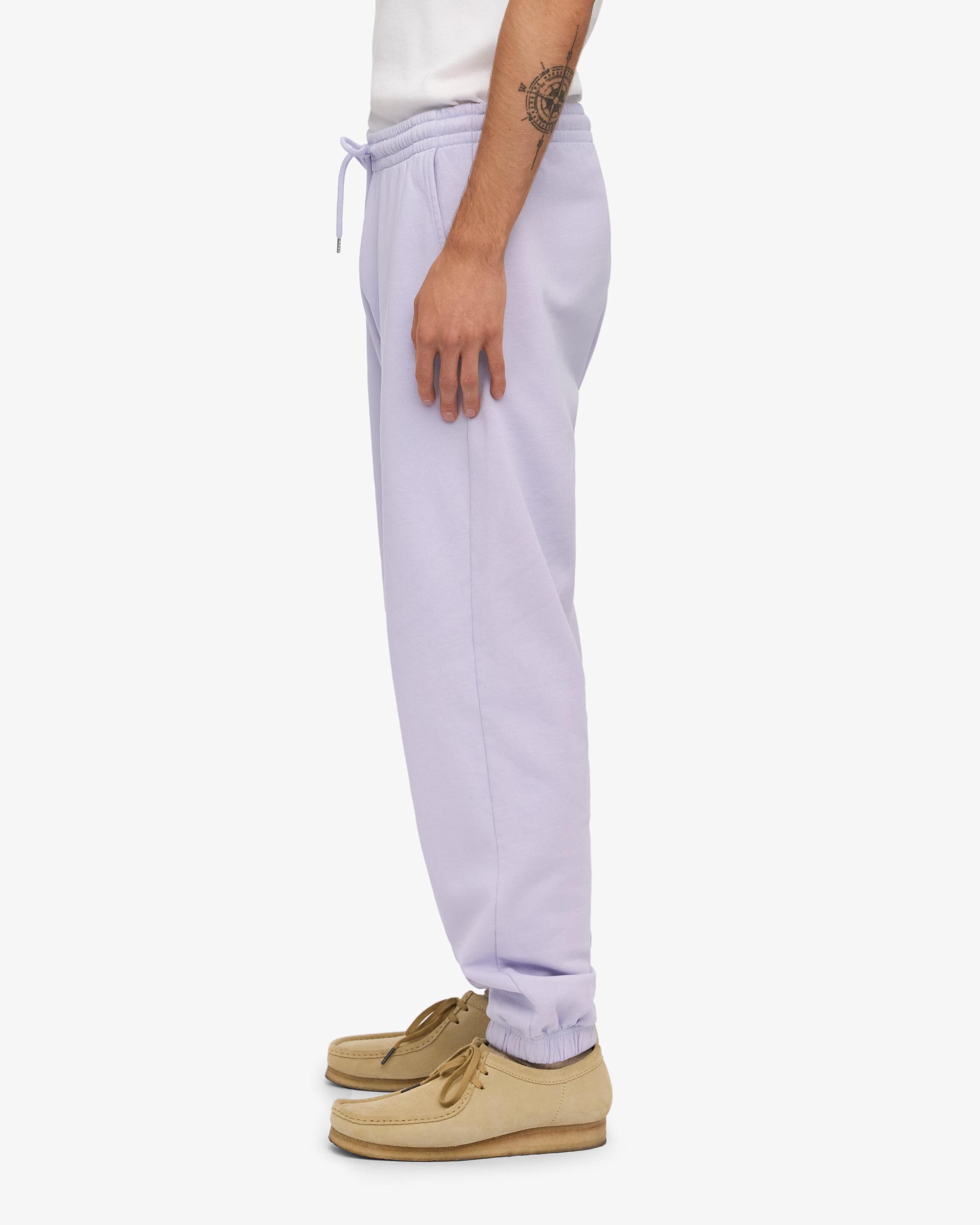 Organic Sweatpants - Soft Lavender Product Image