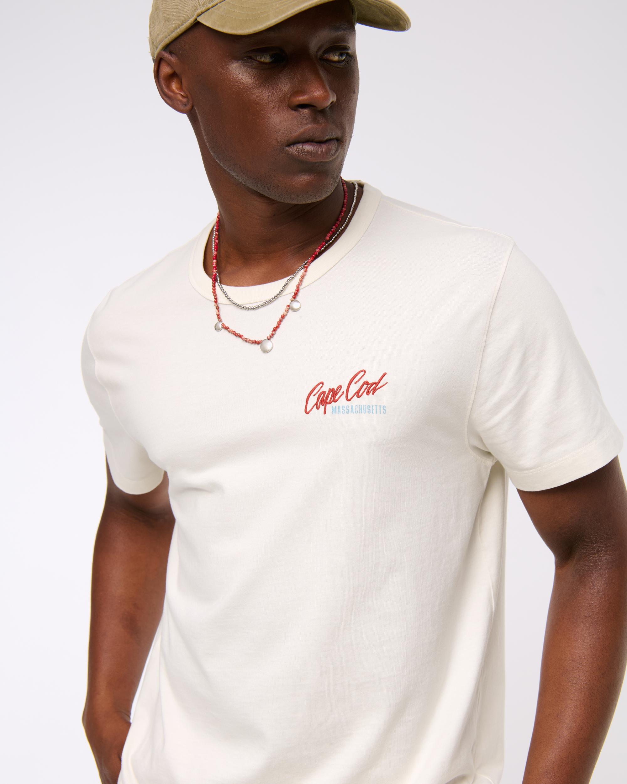 Nautical Classic Polished Cropped Graphic Tee Product Image