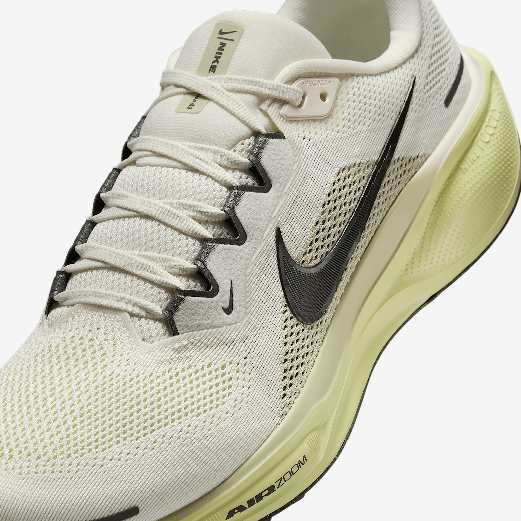 Nike Mens Nike Air Zoom Pegasus 41 - Mens Running Shoes Sequoia/Limelight/Pale Ivory Product Image