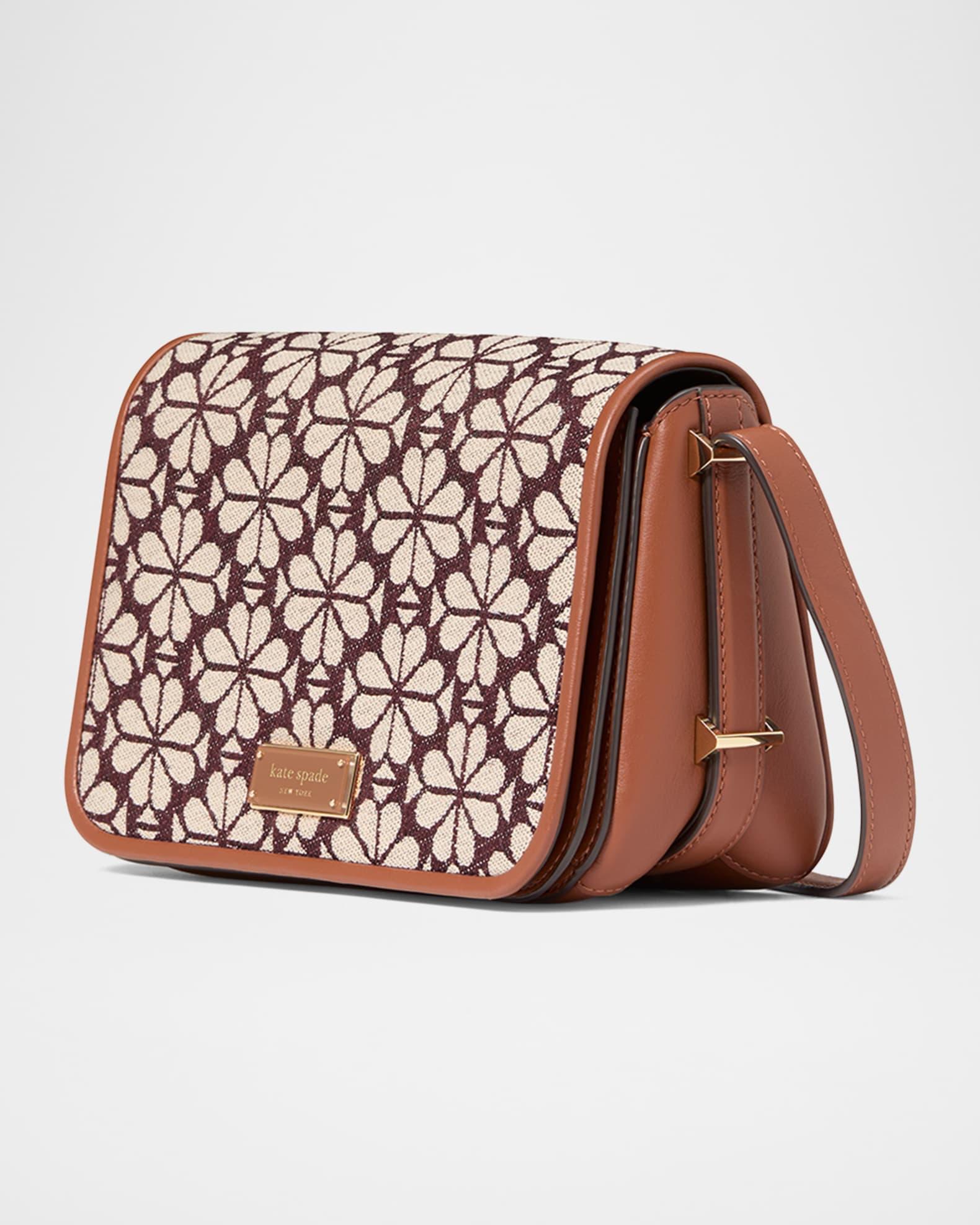 spade flower jacquard crossbody bag Product Image