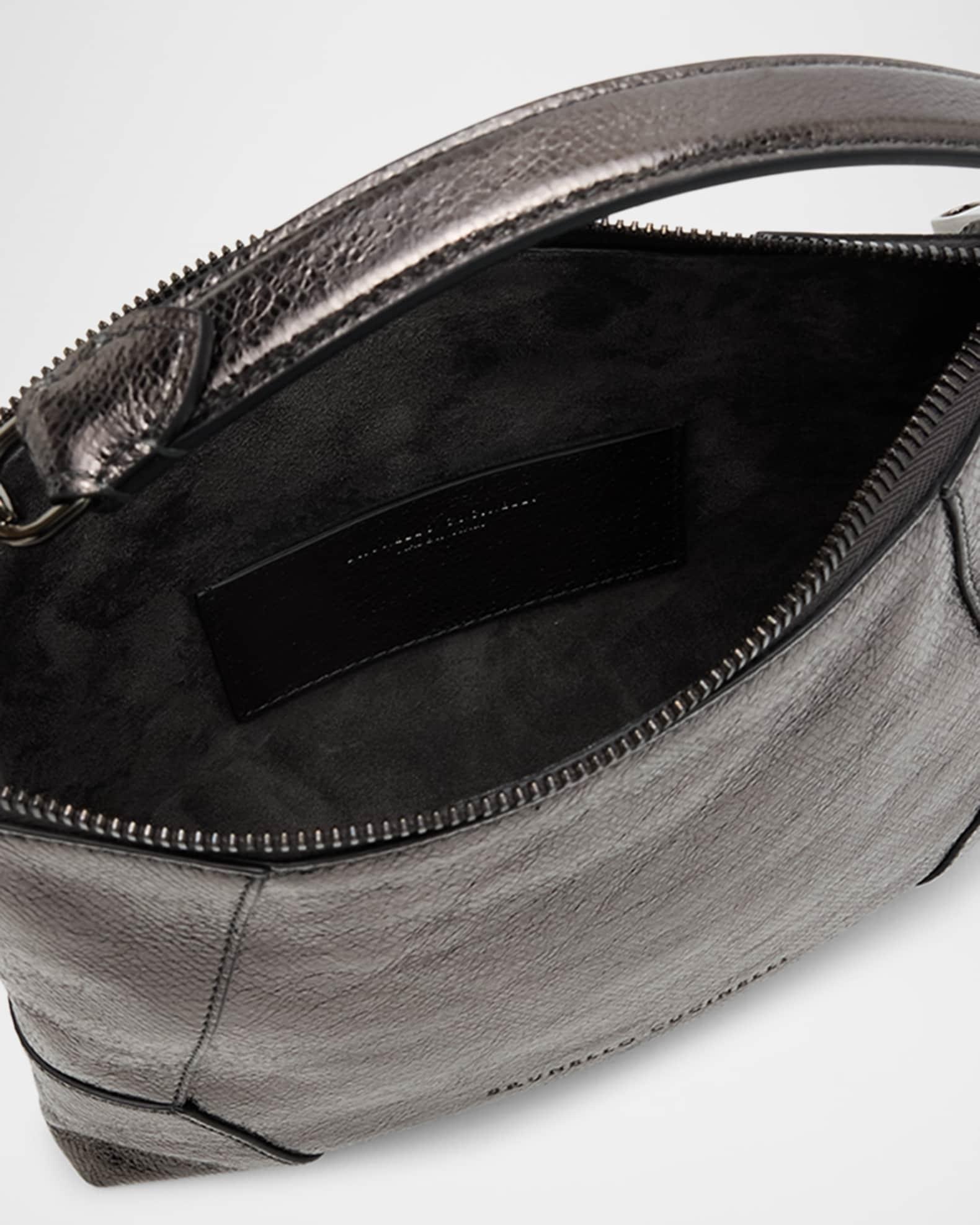 Duo Small Metallic Leather Crossbody Bag Product Image