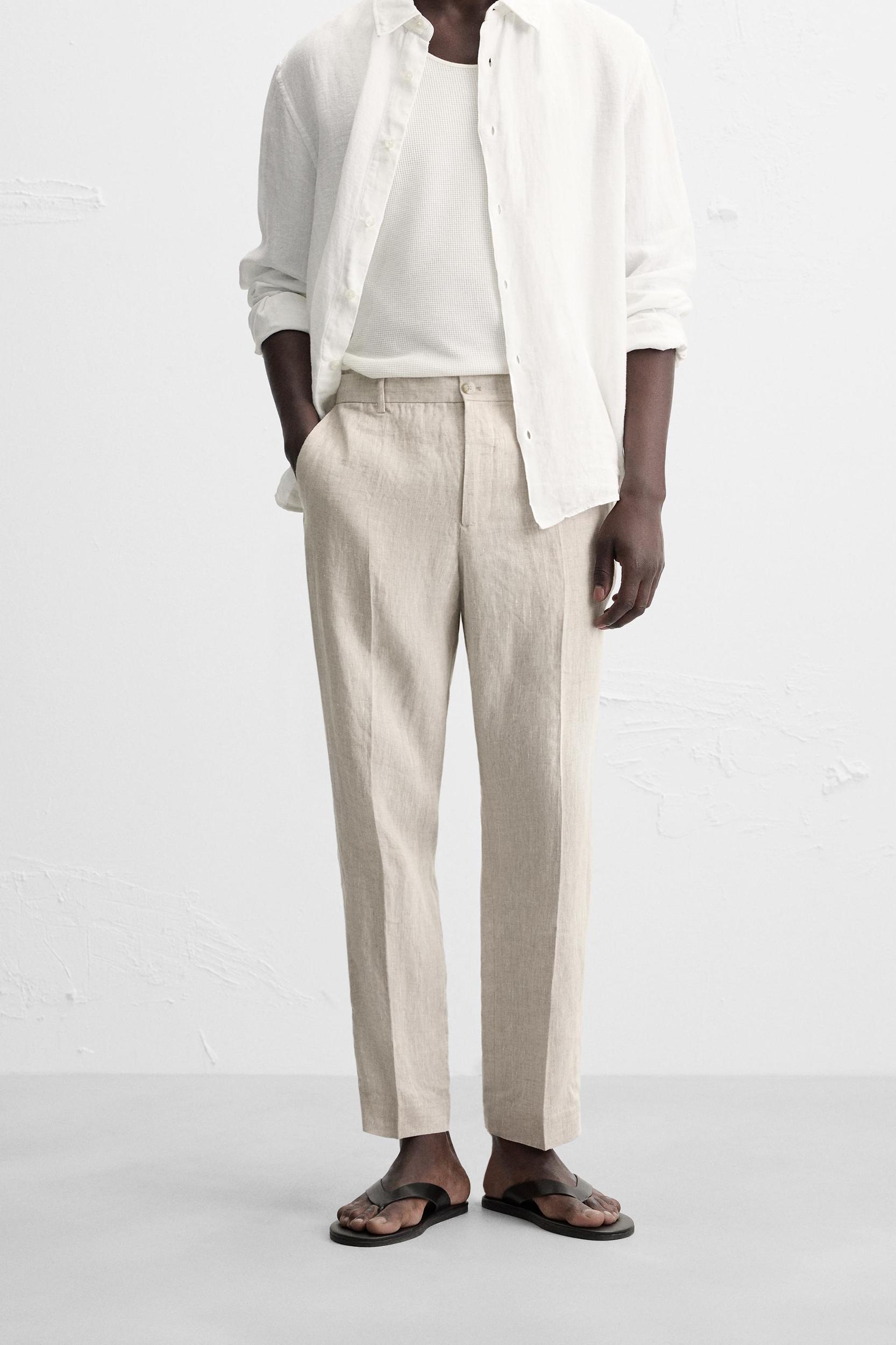100% LINEN PANTS Product Image