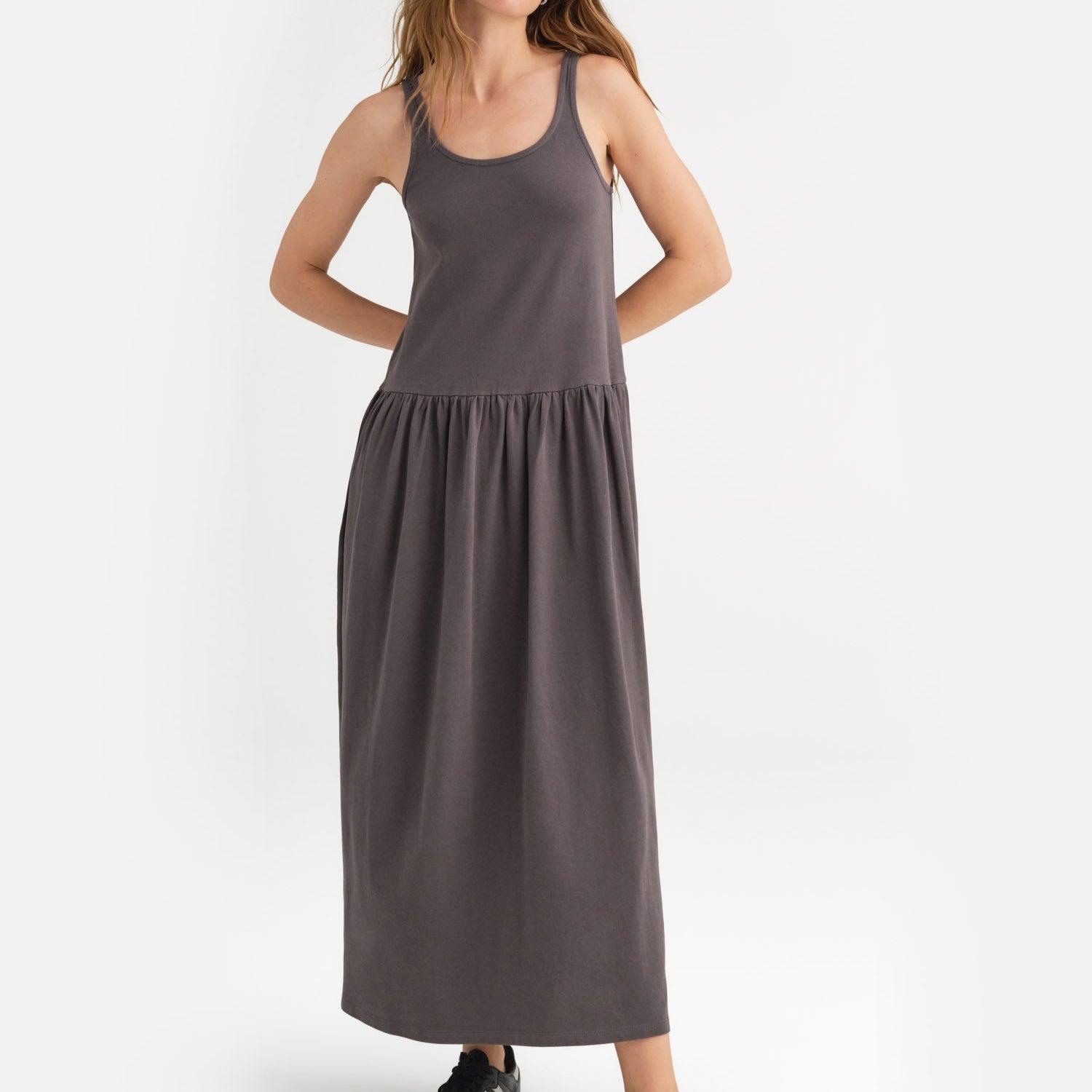 Organic Heavyweight Tank Dress Female Product Image