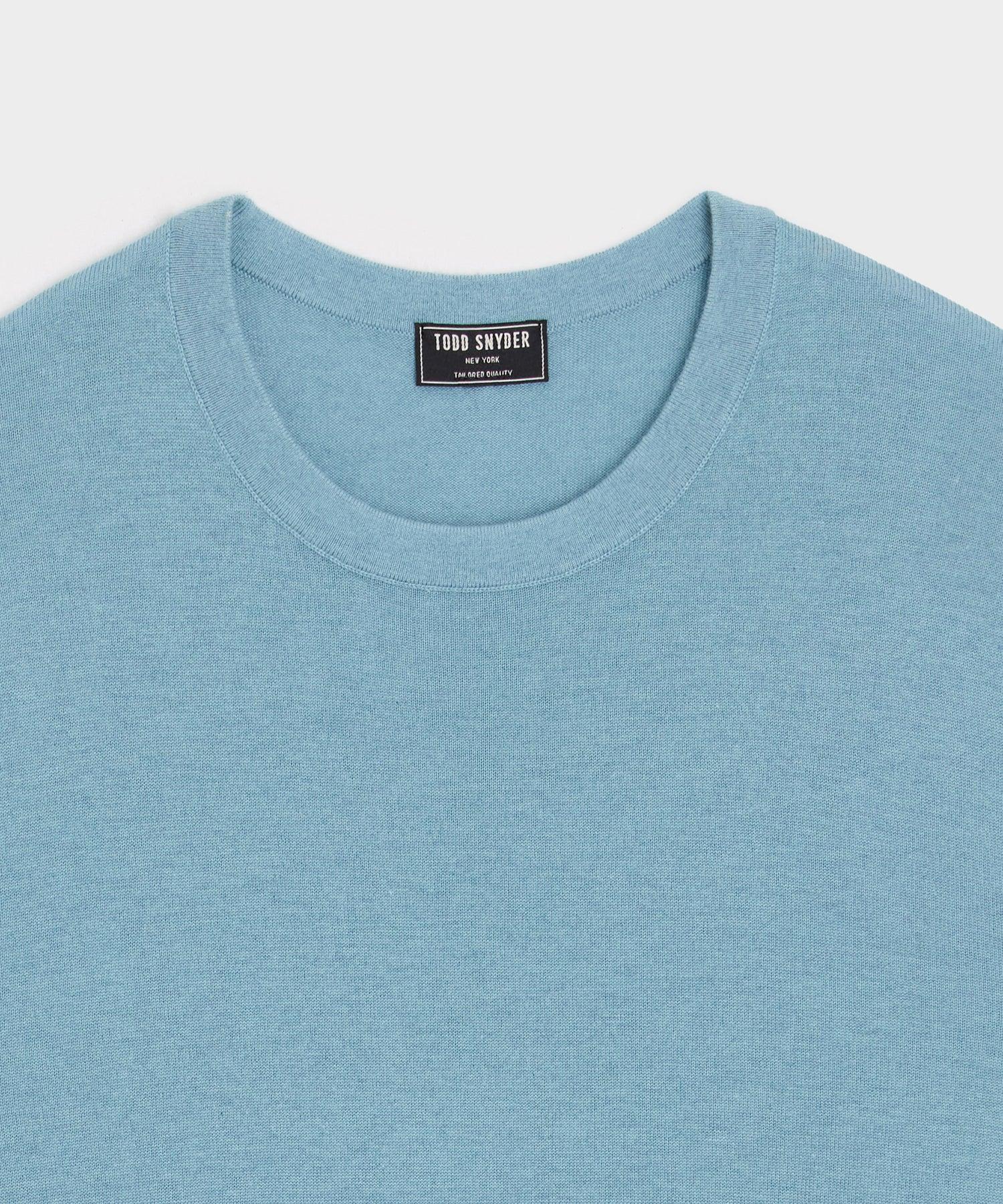 Silk-Cashmere Crewneck Sweater Product Image