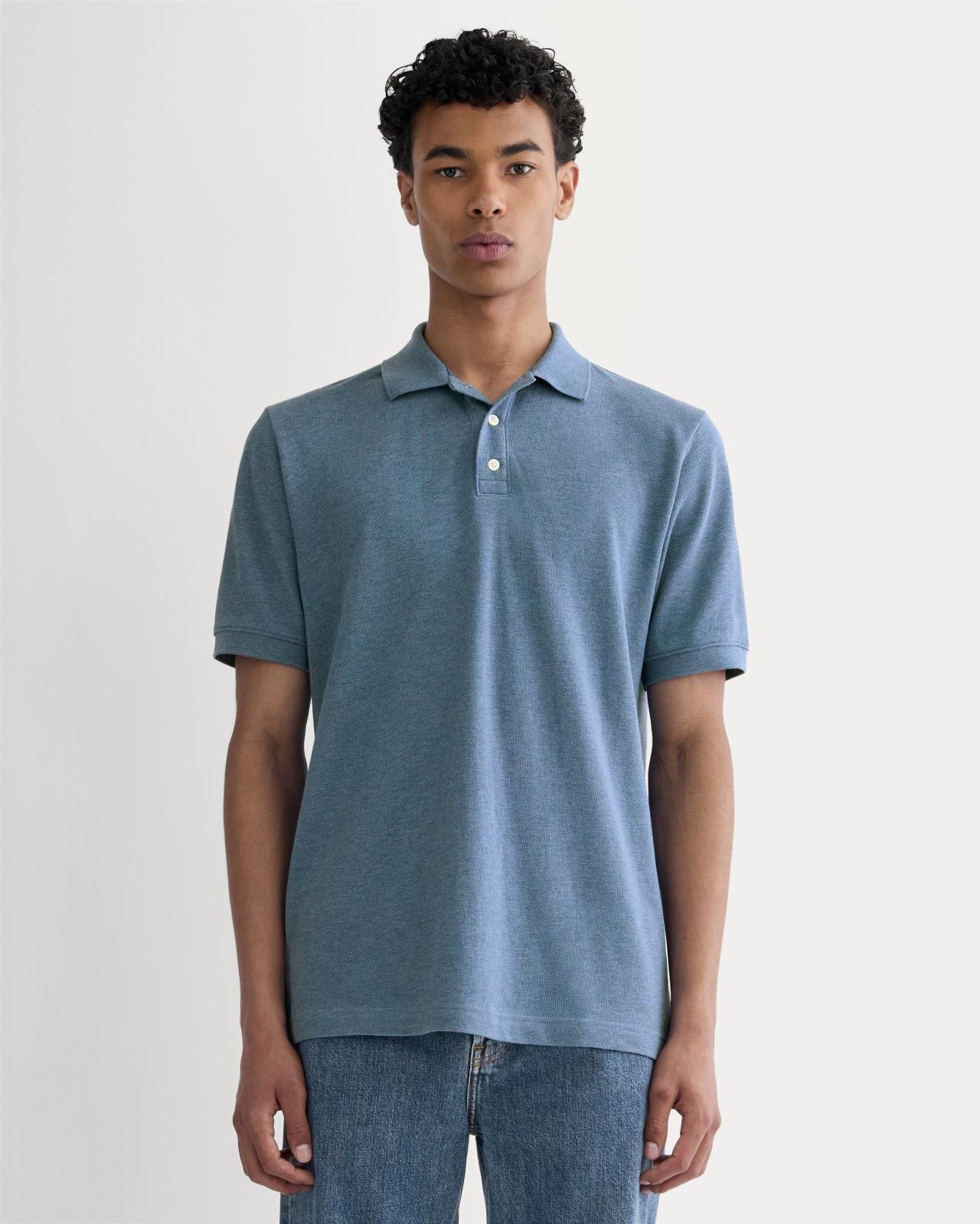 Mens Pique Polo T-Shirt by Everlane Product Image