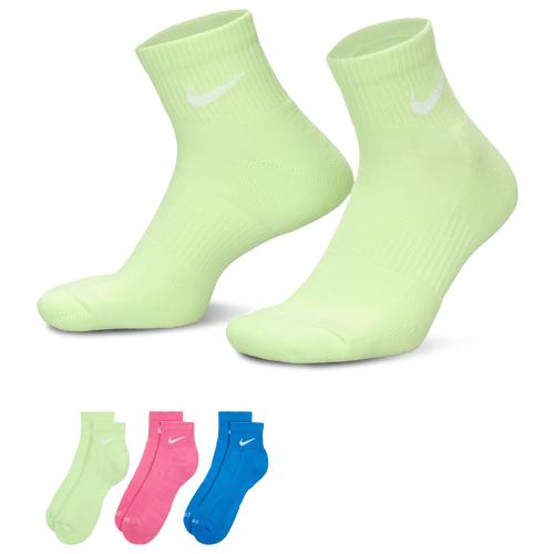 Nike Mens Nike 3 Pack Dri-FIT Plus Quarter Socks - Mens Product Image