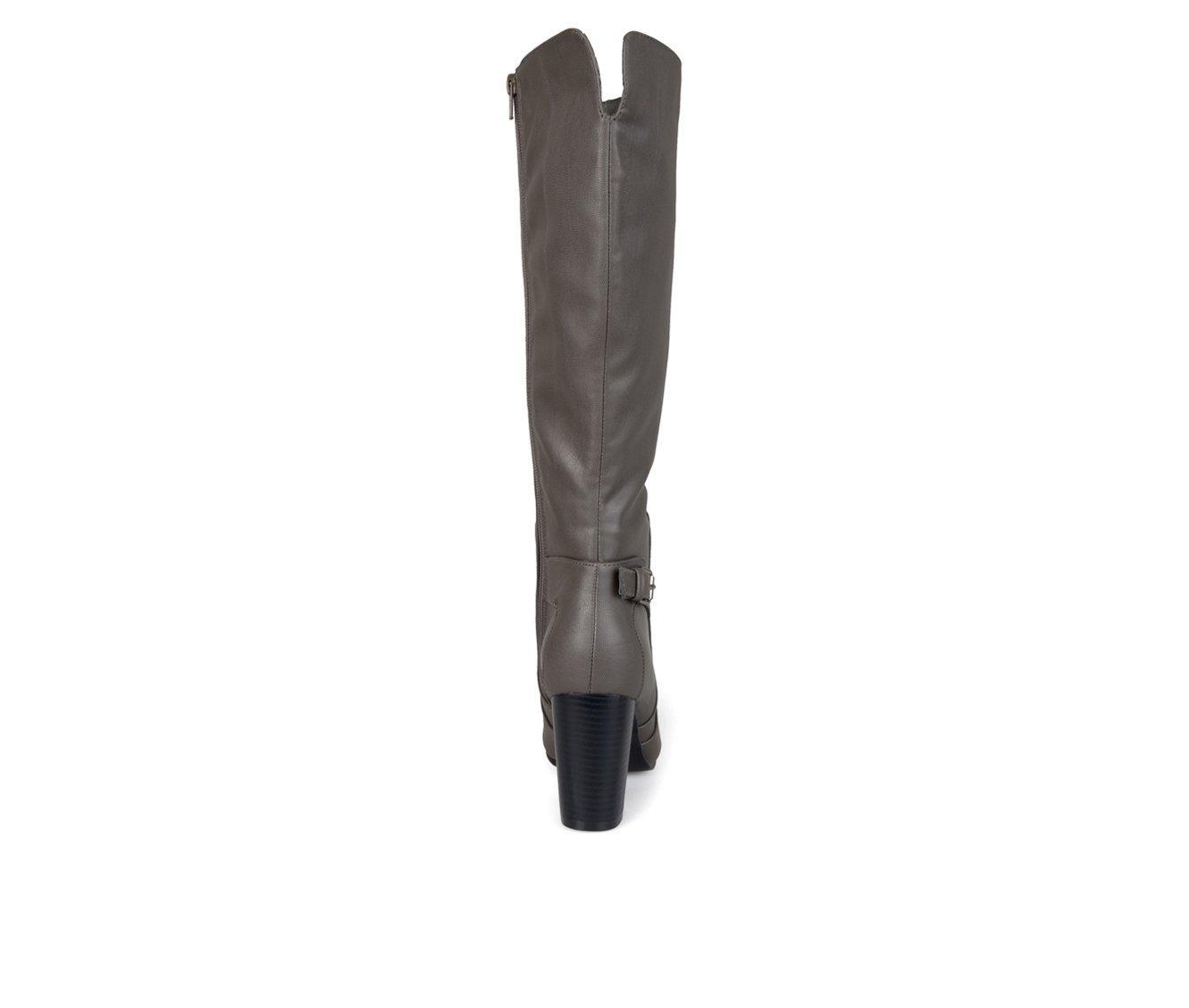 Women's Journee Collection Carver Wide Calf Knee High Boots Product Image
