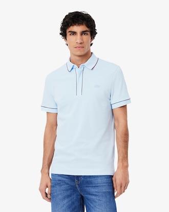 Men's Regular Fit Paris Stretch Piqué Polo Product Image