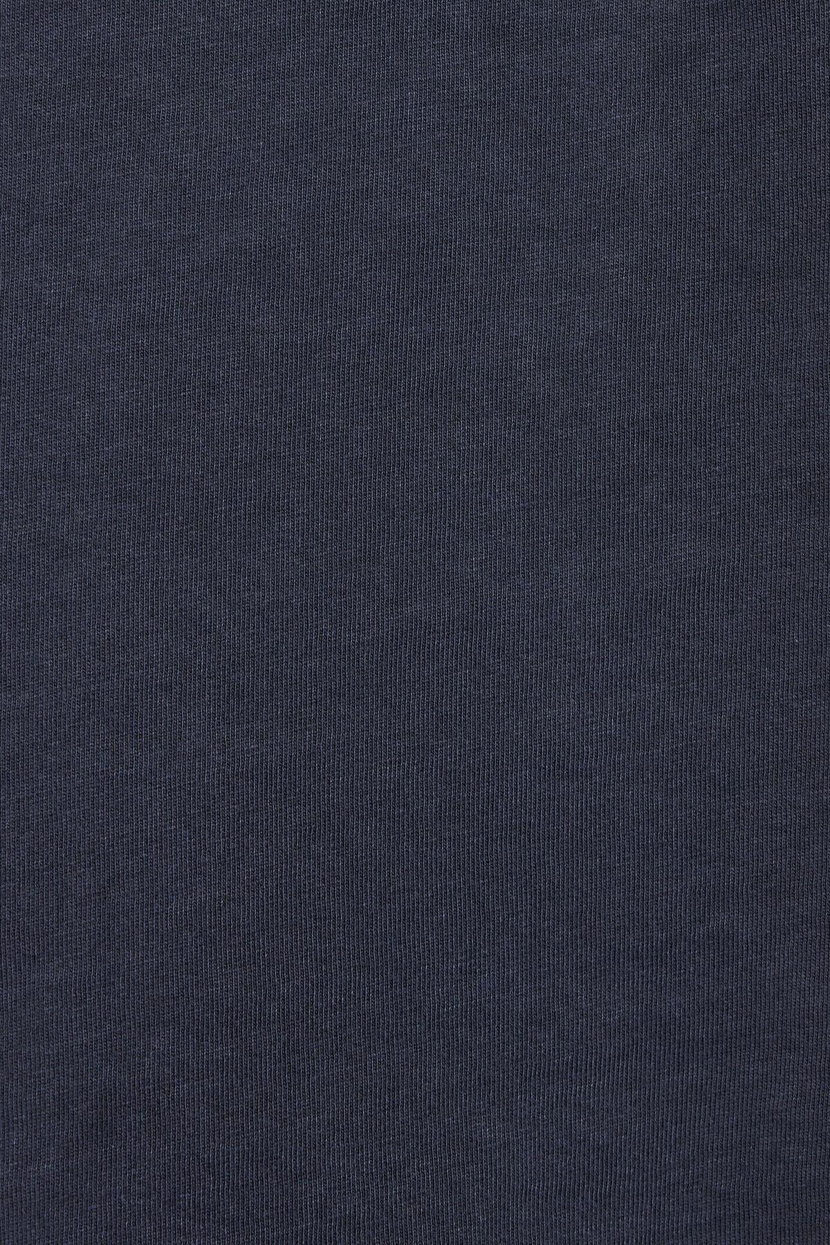 Oversized Henley Long Sleeve Top Product Image