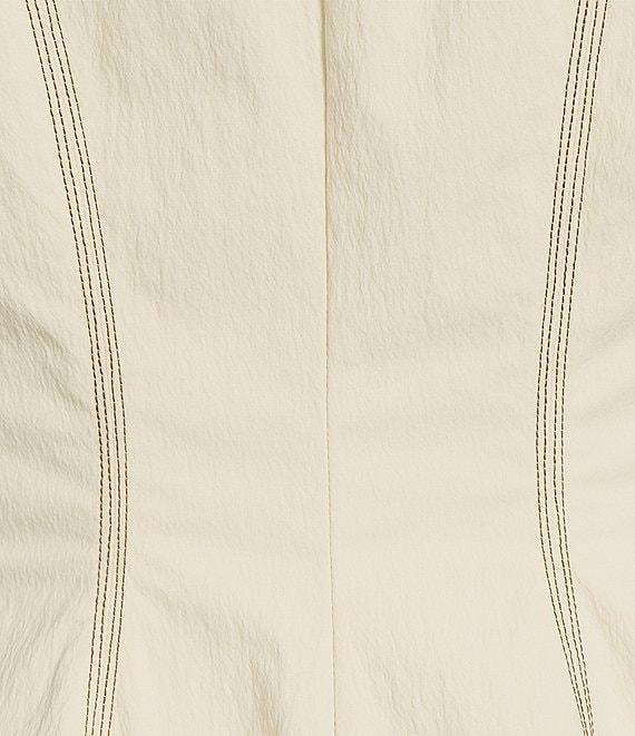 Gianni Bini Carolina Collar Short Sleeve A-Line Mini Dress Product Image