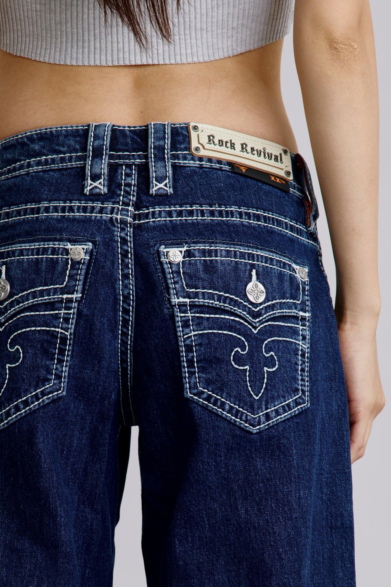 Lana Low-Rise Wide-Leg Jeans Female Product Image