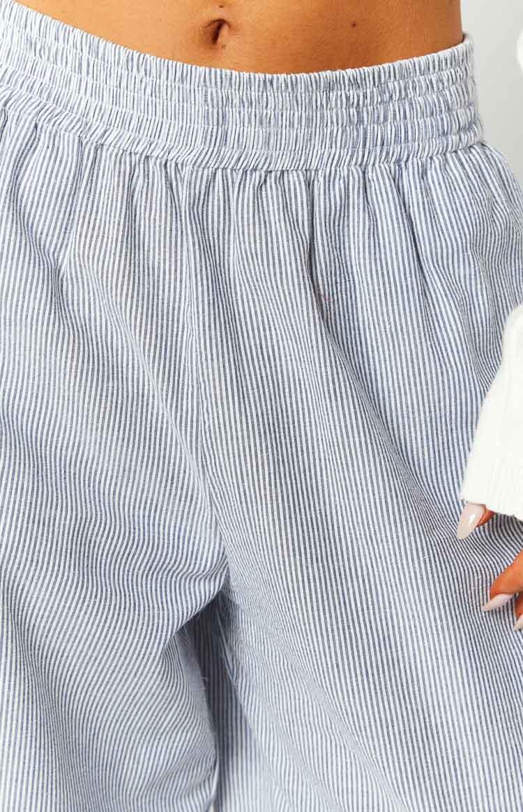 Mahalia Blue Stripe Pants Baby Product Image