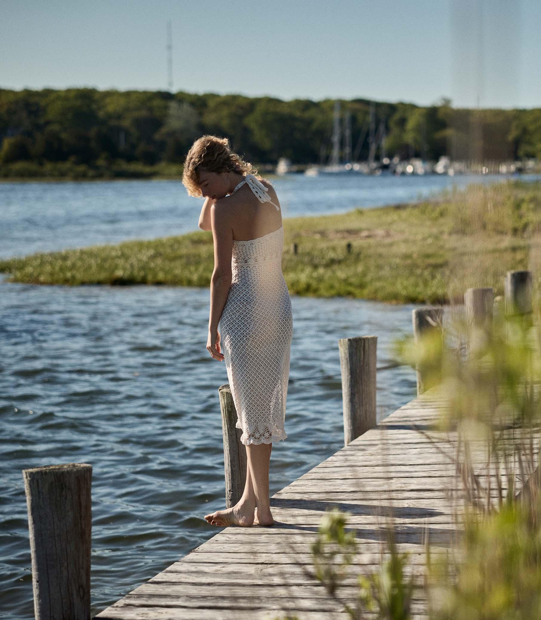 LIANE DRESS -- PEARL Product Image