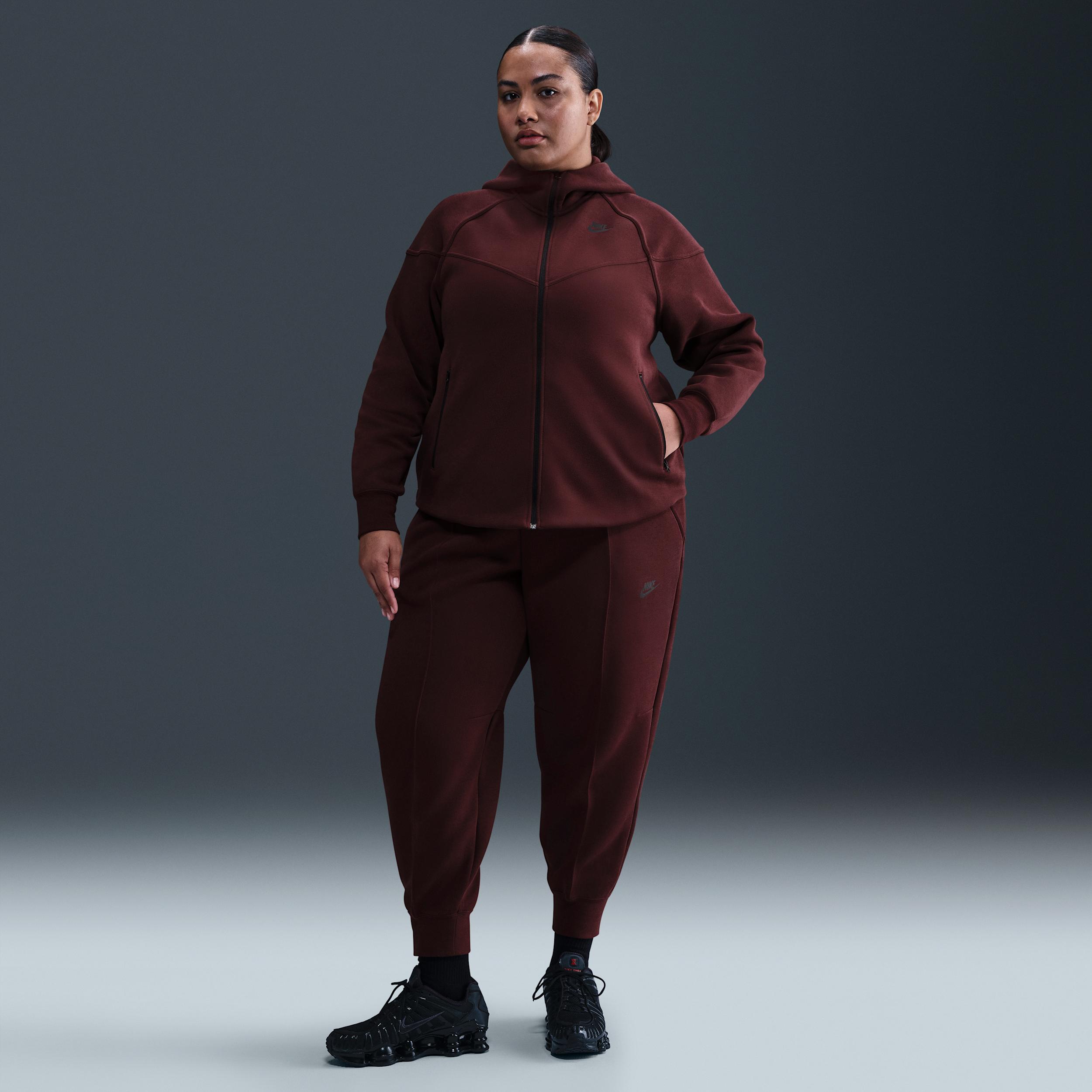 Women's Nike Sportswear Tech Fleece Windrunner Full-Zip Hoodie (Plus Size) Product Image