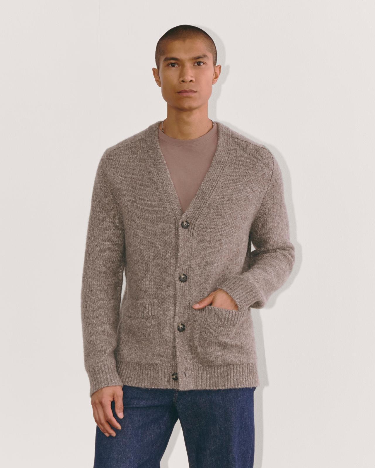 Mens Cloud Relaxed Cardigan by Everlane Product Image