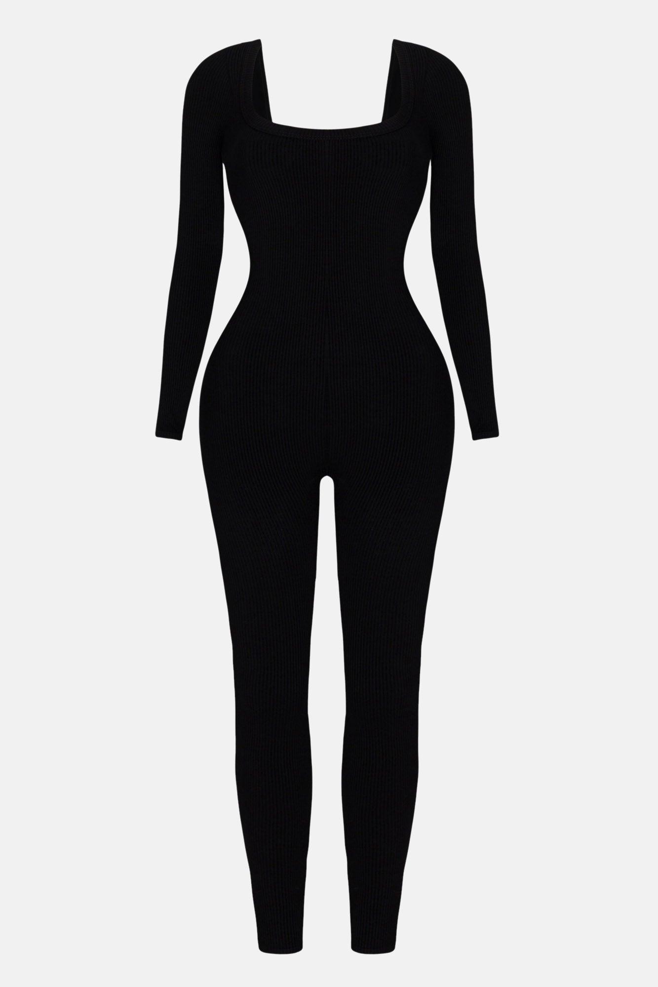 Hailey Snatched Jumpsuit - Black Product Image