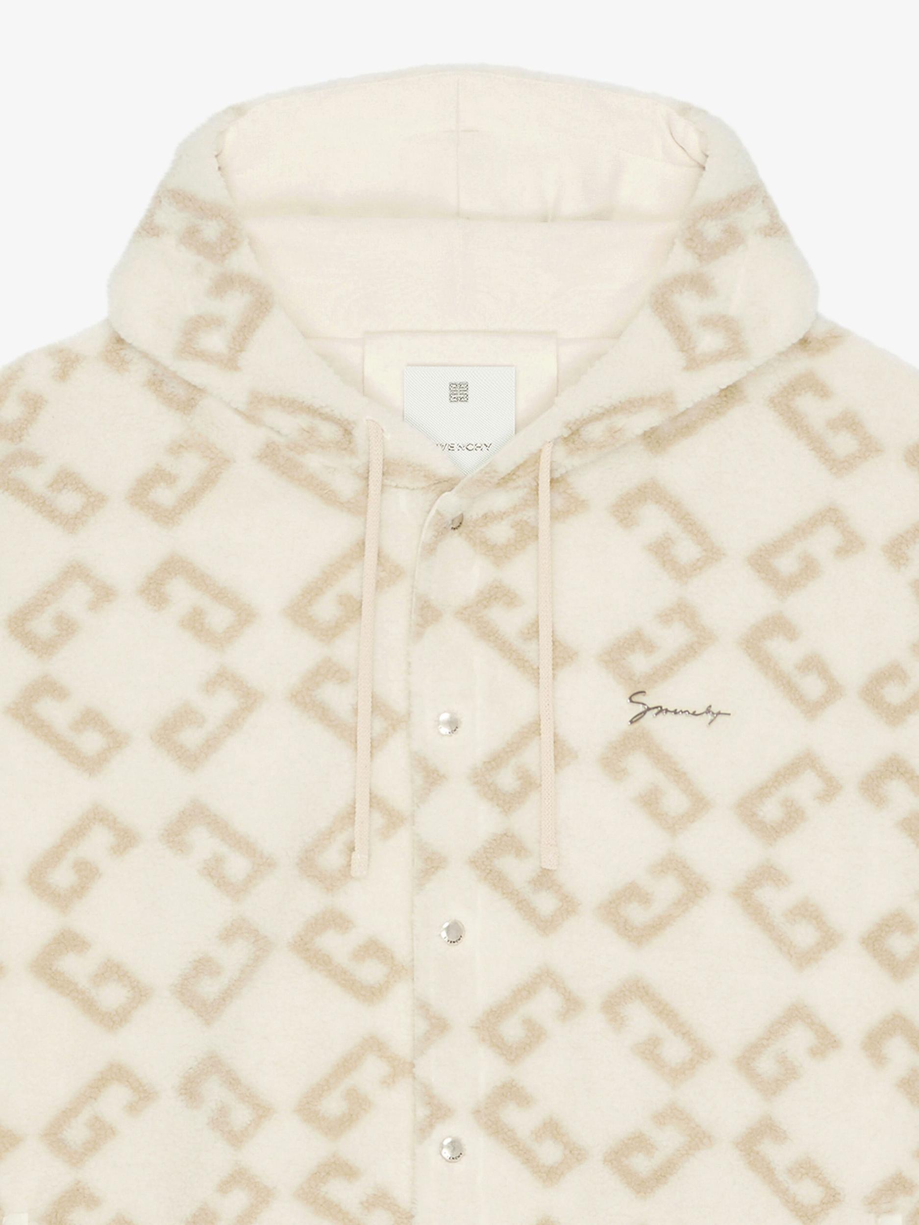 Hoodie in monogram 72 jacquard Product Image