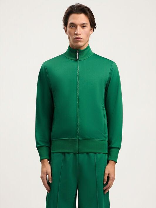 Curved Logo Track Jacket Product Image