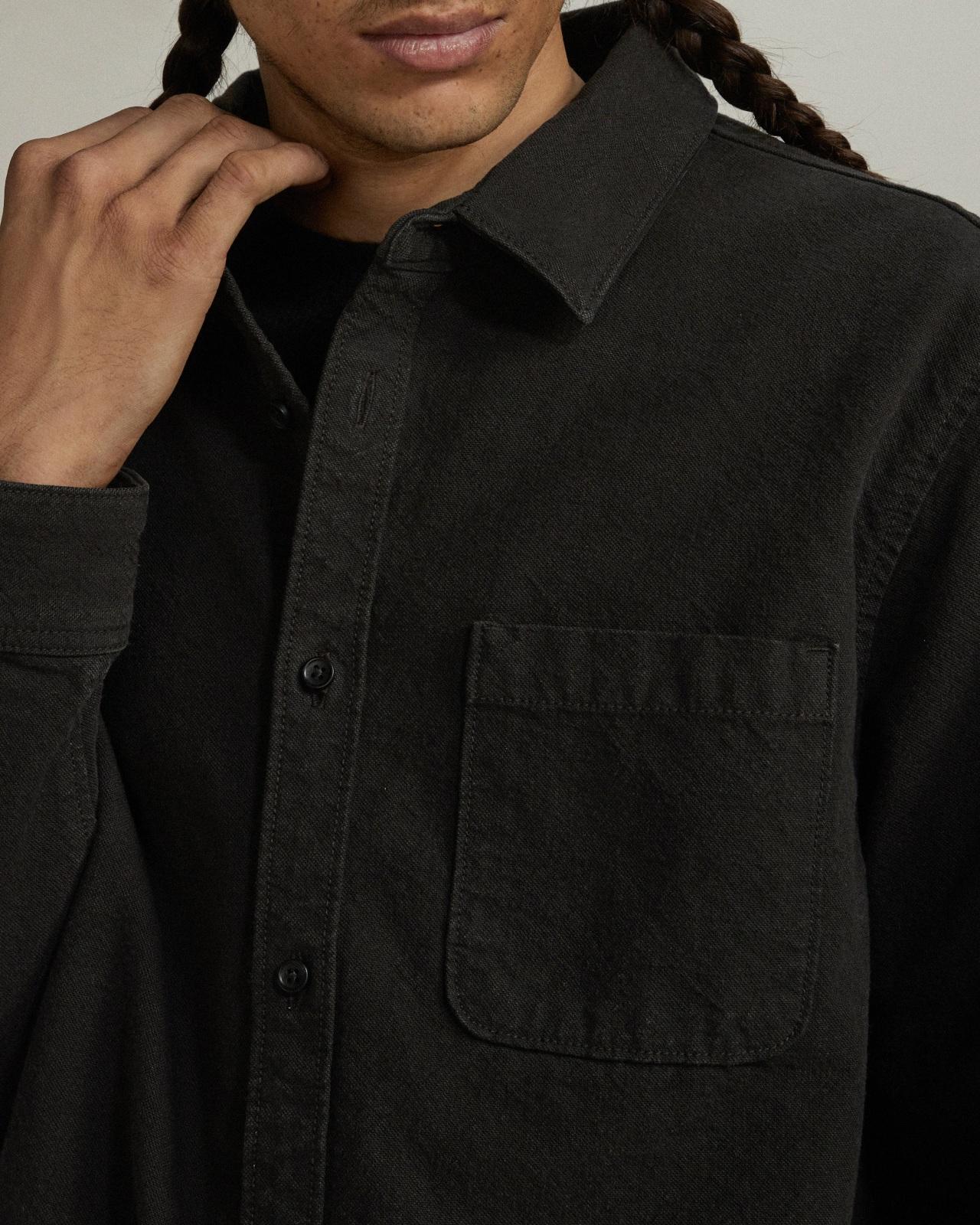 Mens Canvas Organic Cotton Overshirt Sweater by Everlane Product Image