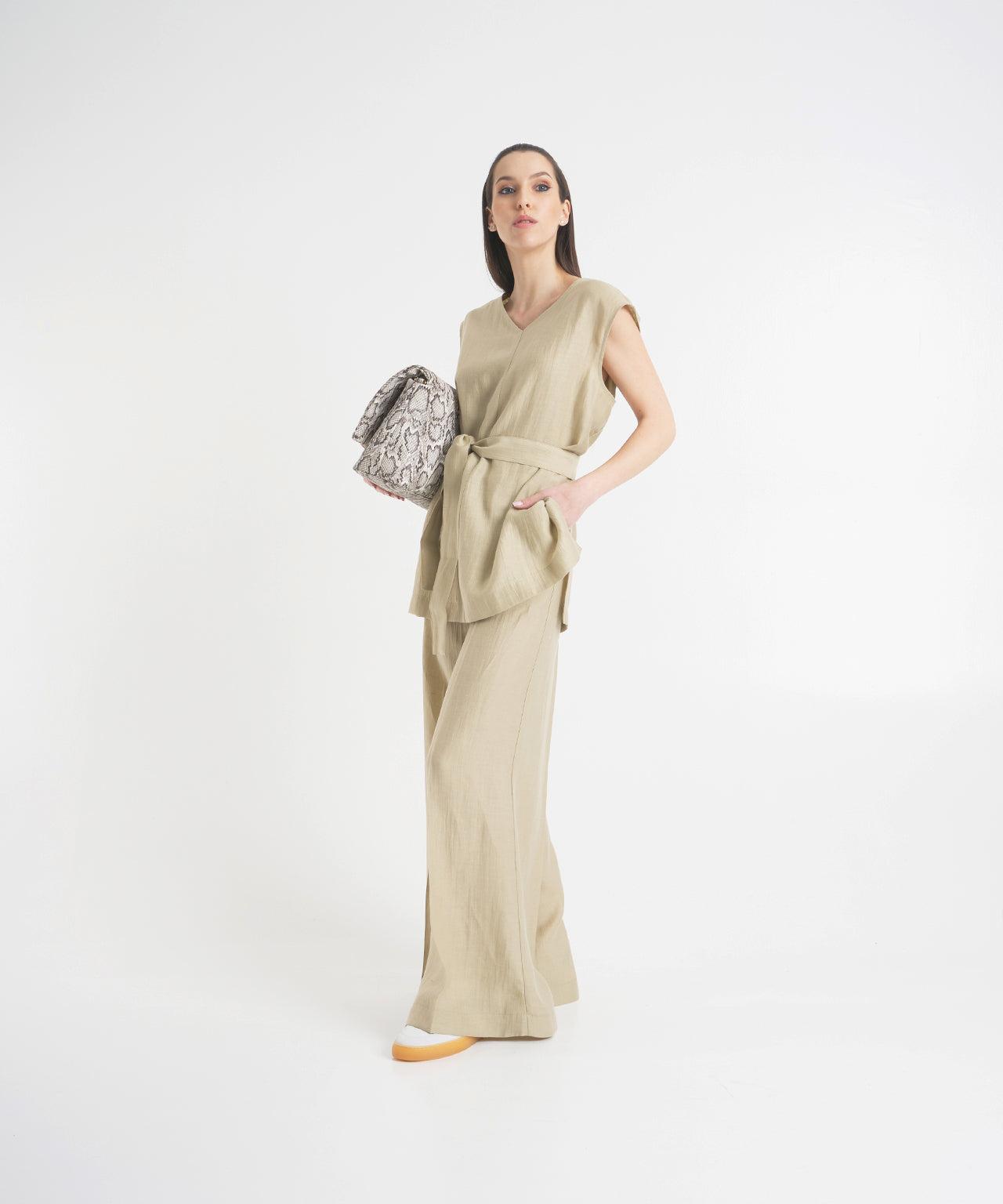 Vest with waist belt Product Image