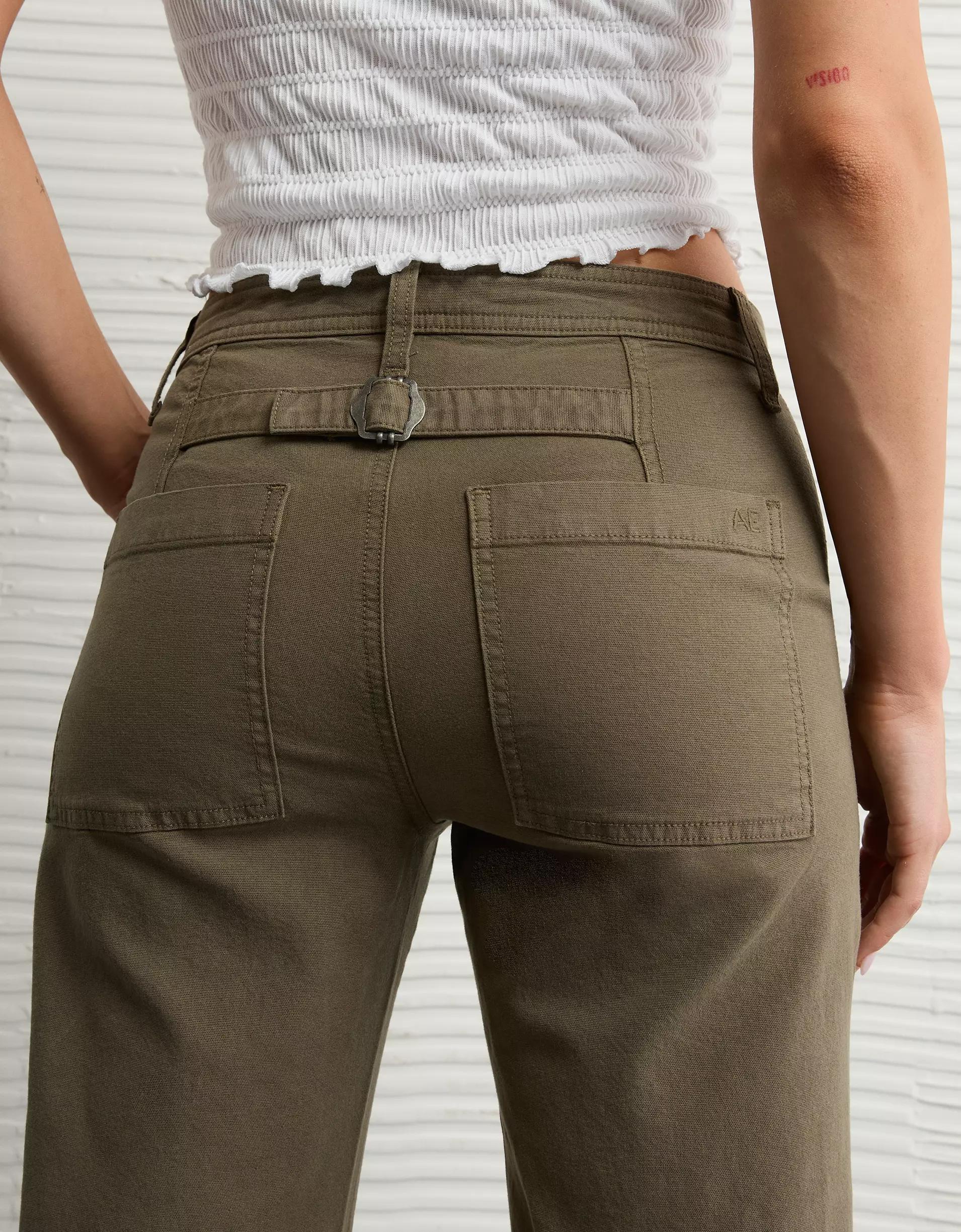 AE Stretch High-Waisted Stovepipe Pant Product Image