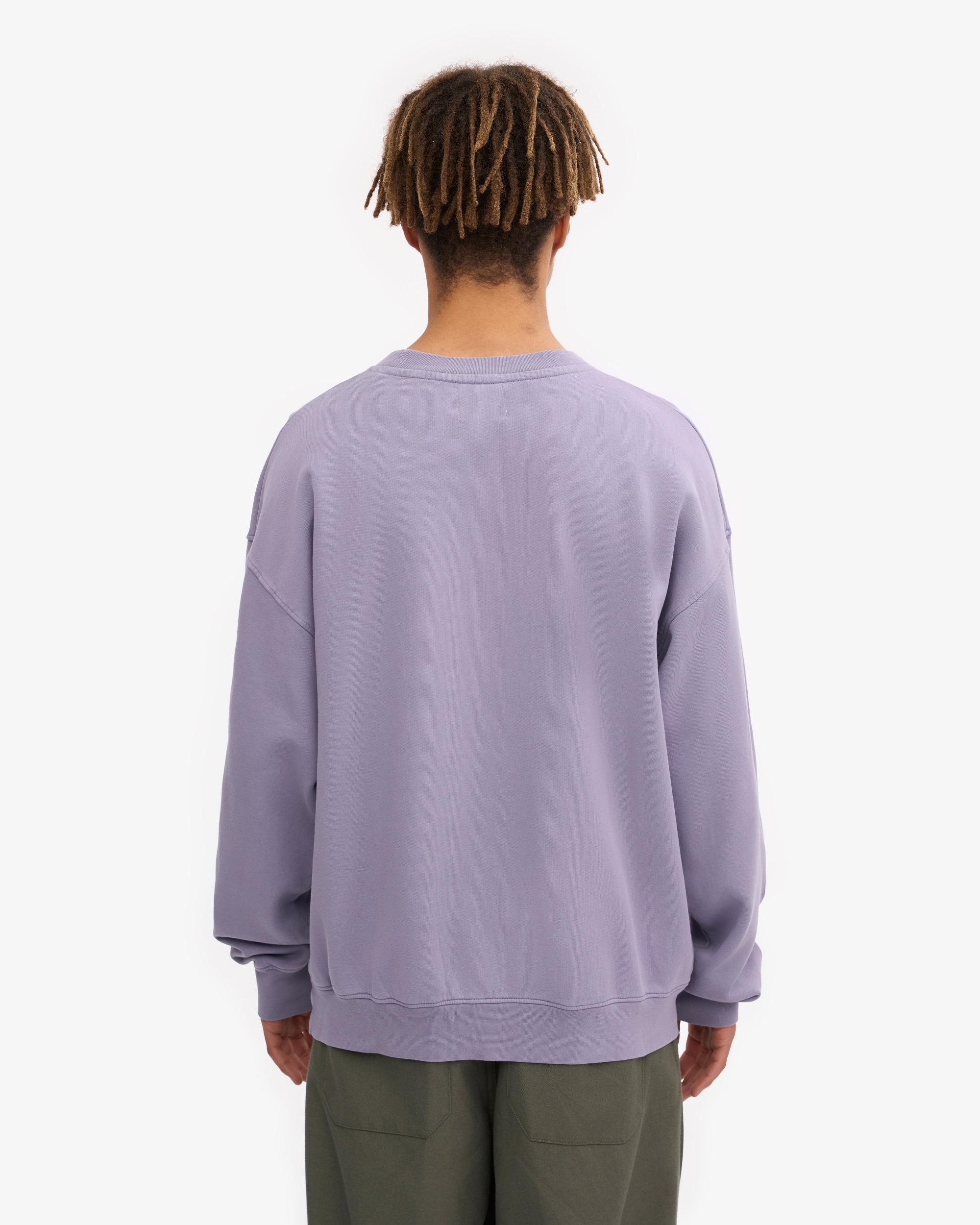 Organic Oversized Crew - Purple Jade Product Image