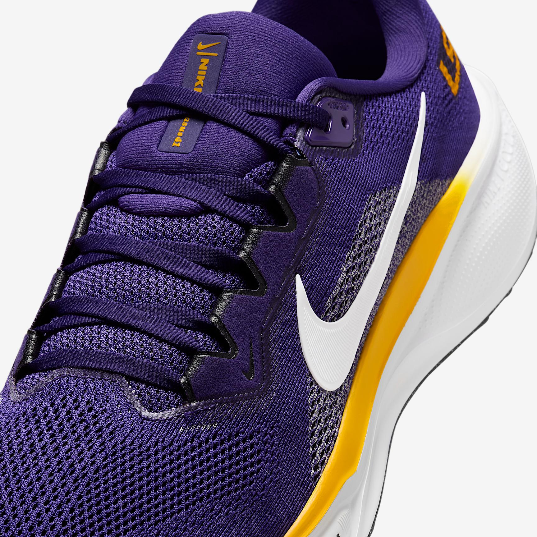 LSU Pegasus 41 Men's Nike College Road Running Shoes Product Image