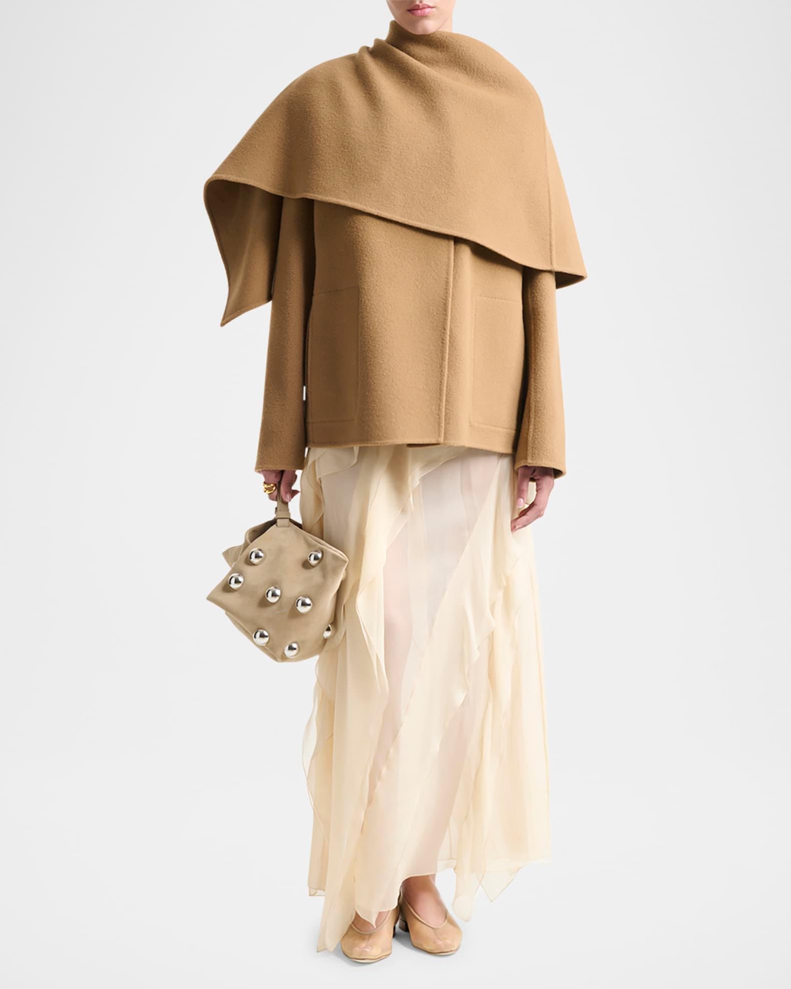 Dak Wool Cape Coat Product Image