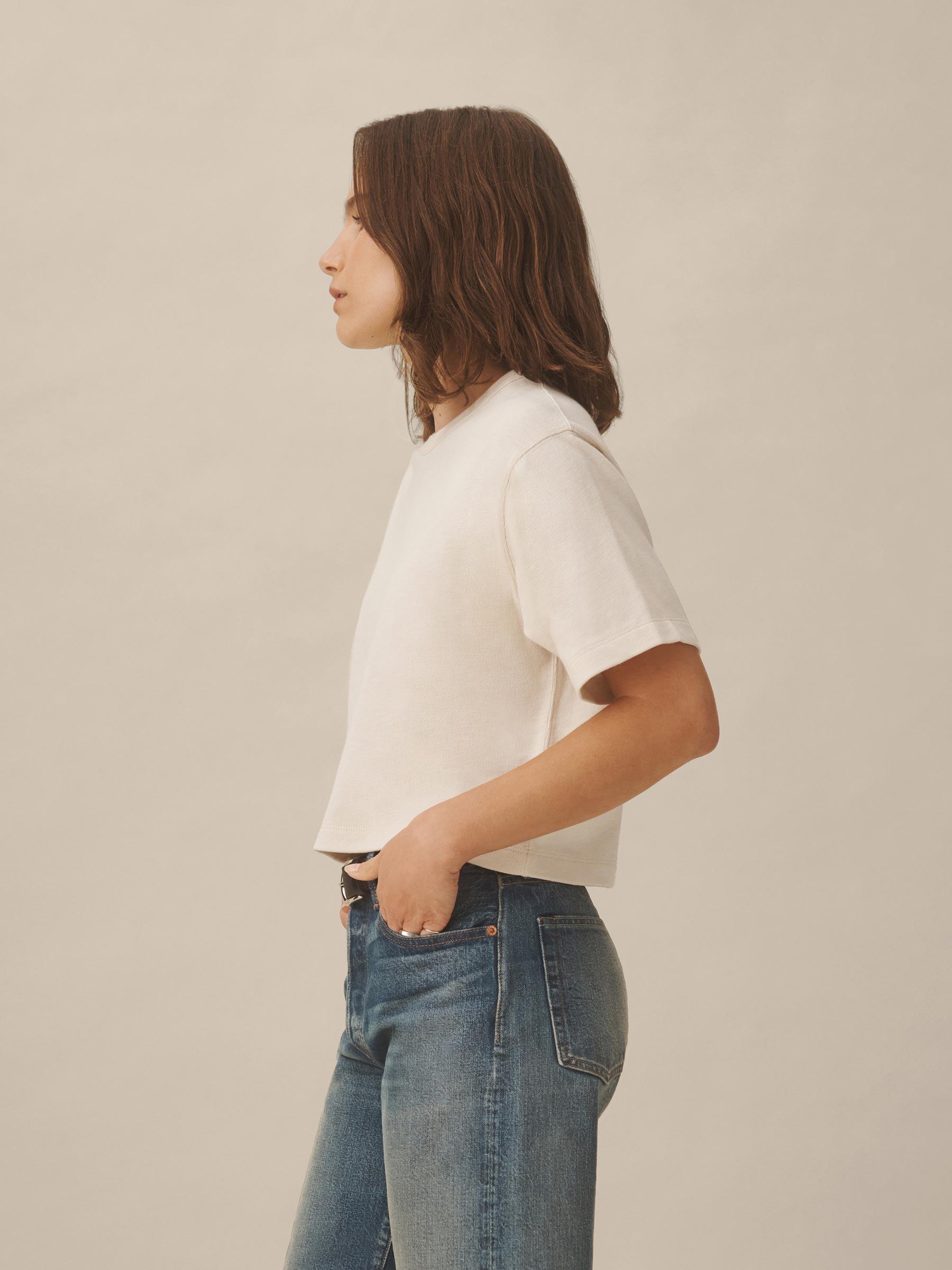 Breve Field-Spec Boyfriend Crop Tee Product Image